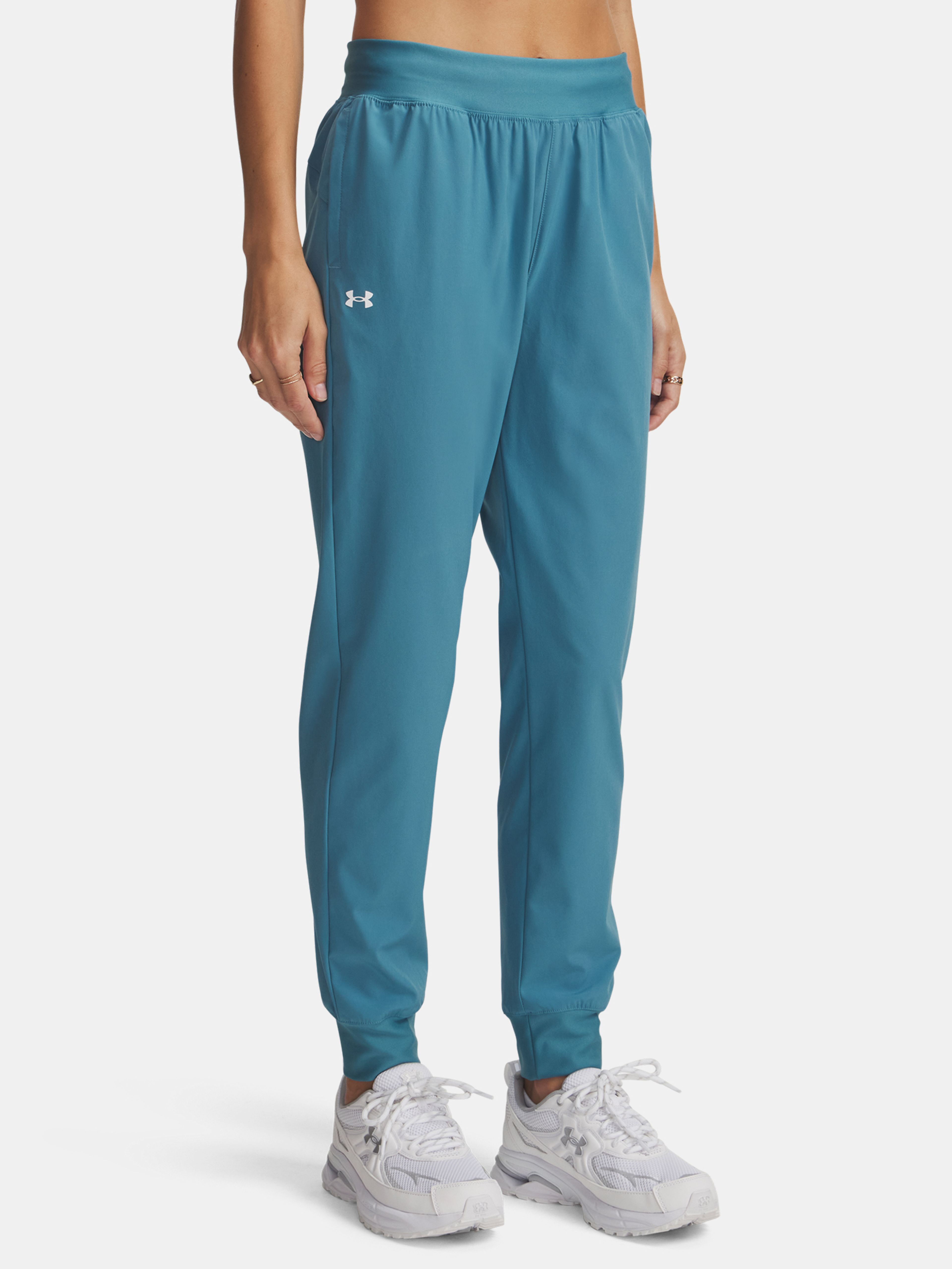 Moteriškos sportinės kelnės Under Armour UA Rival Hi Rise Woven Pant