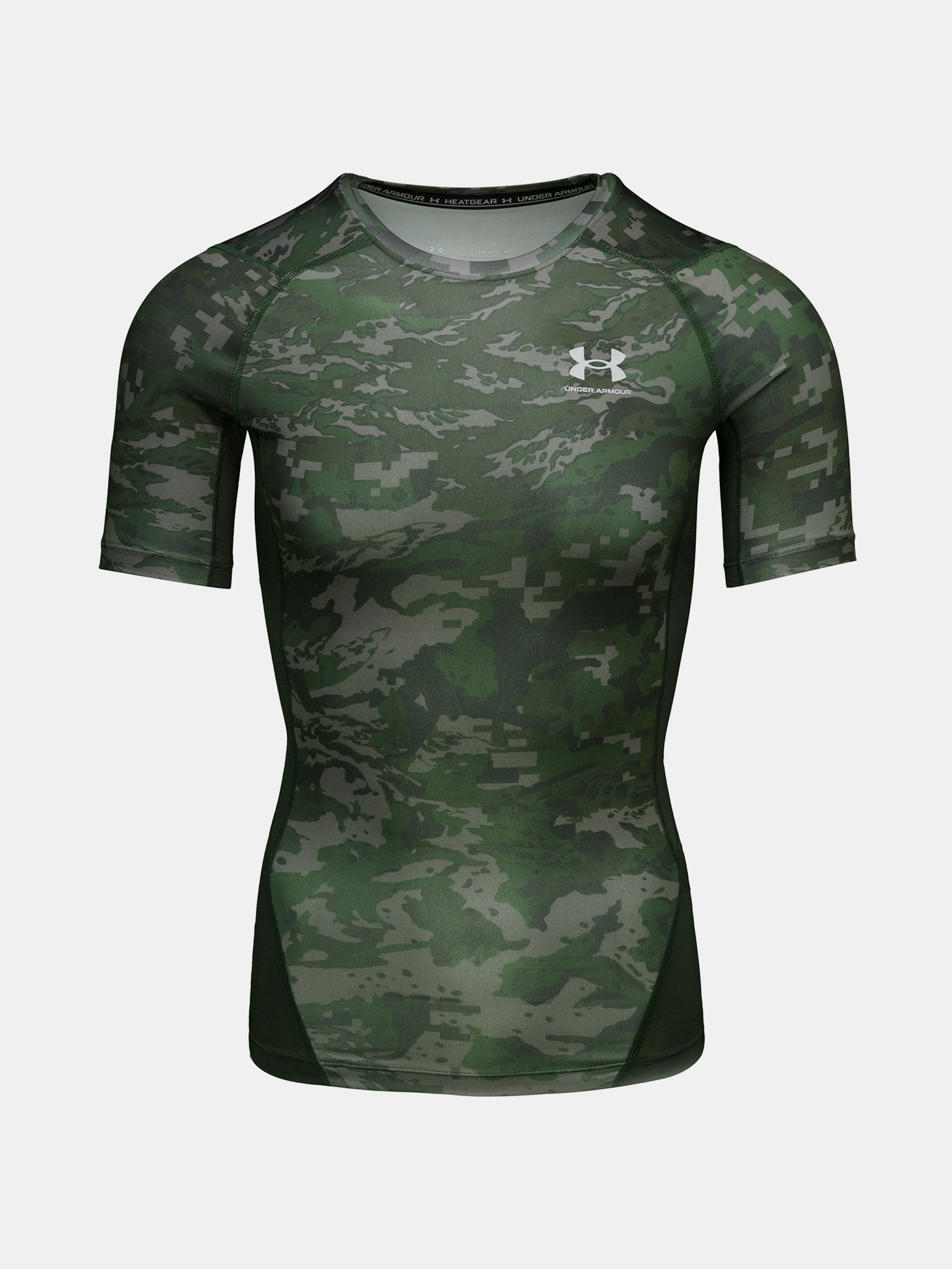 Meeste t-särk Under Armour HG Armour Camo Comp SS