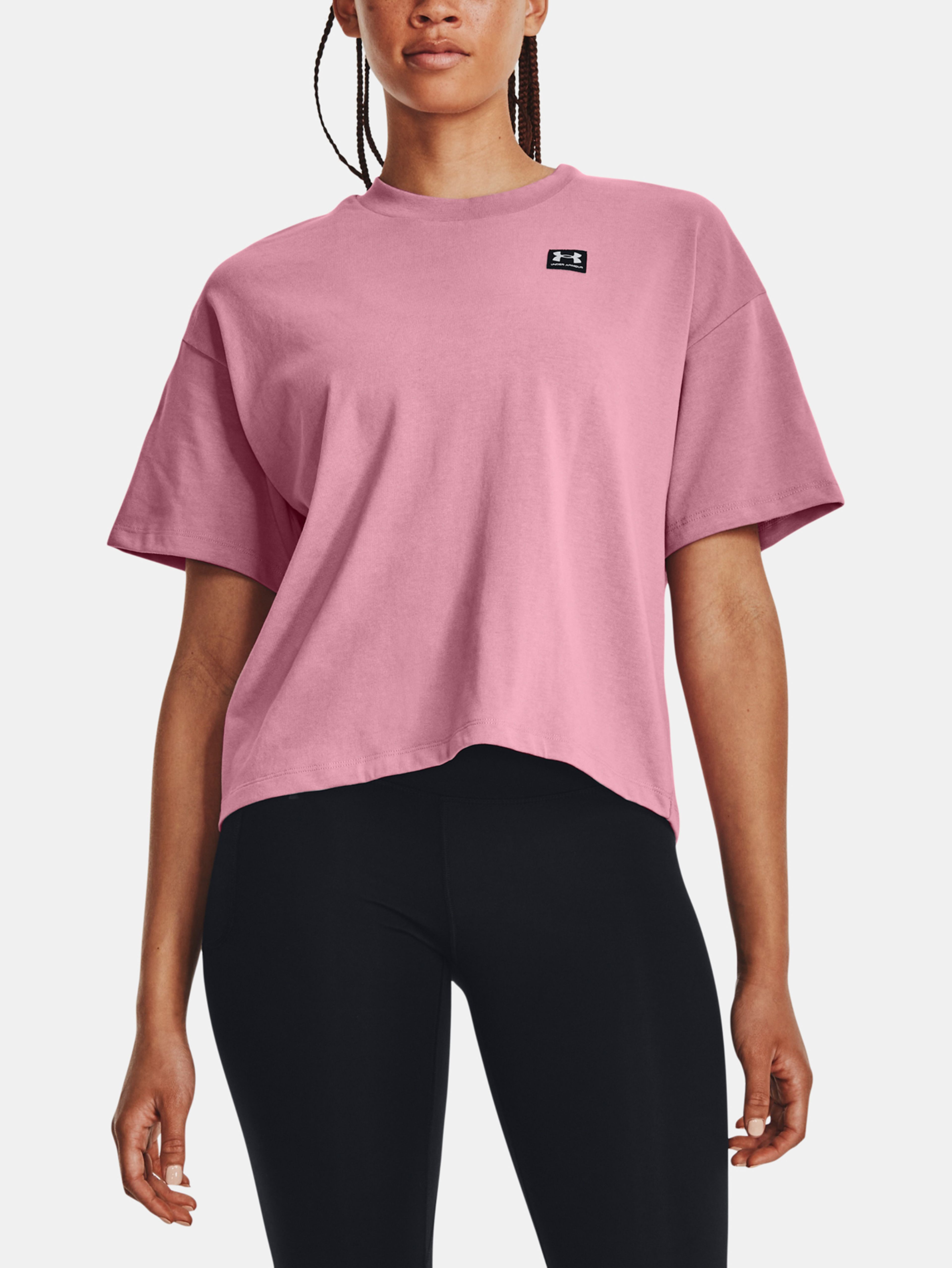 Női póló Under Armour UA W LOGO LC OVERSIZED HW SS