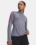 Ženska majica Under Armour UA W Challenger Midlayer-Siva - 004