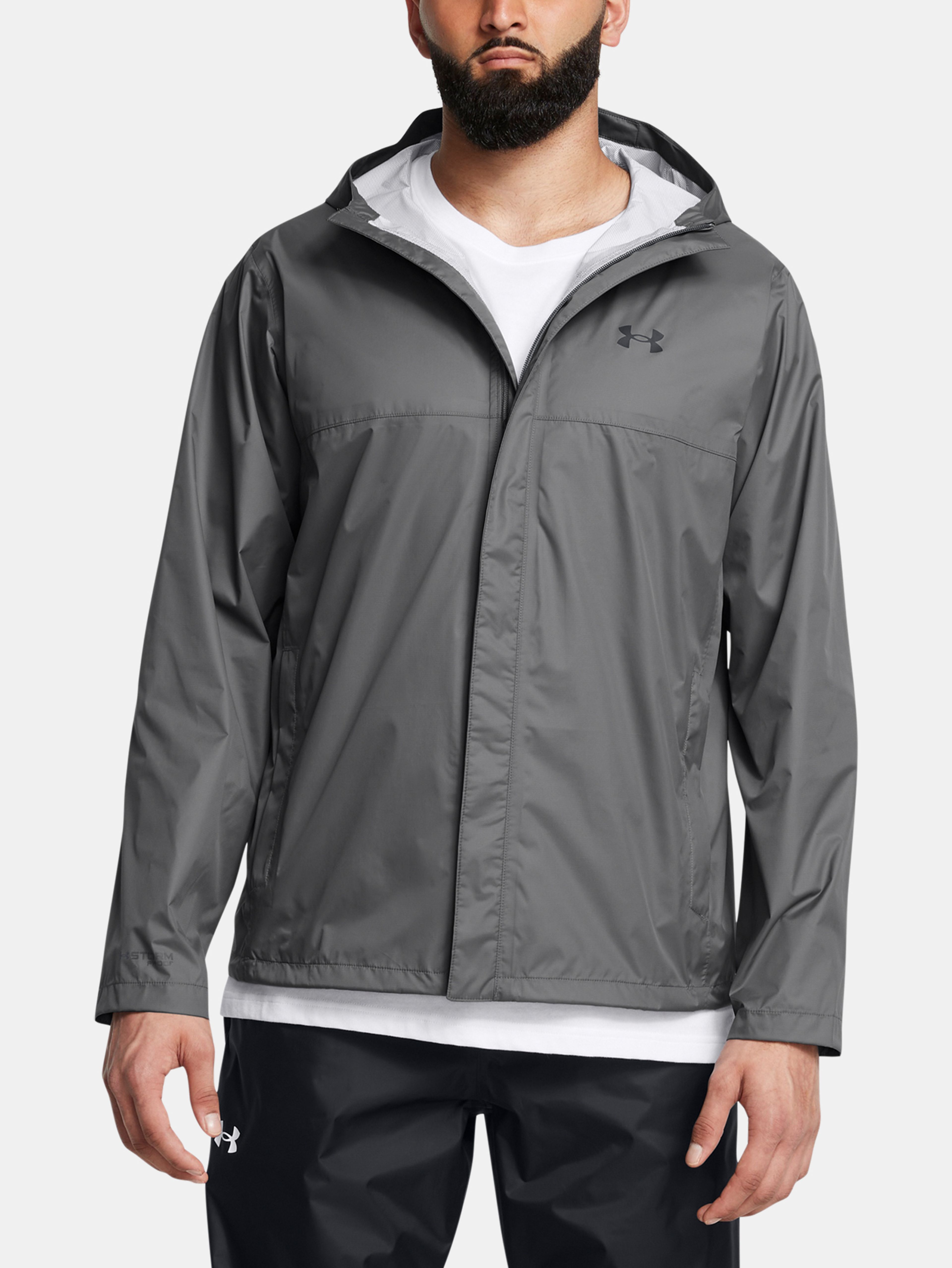 Pánska bunda Under Armour CLOUDSTRIKE JACKET-GRY