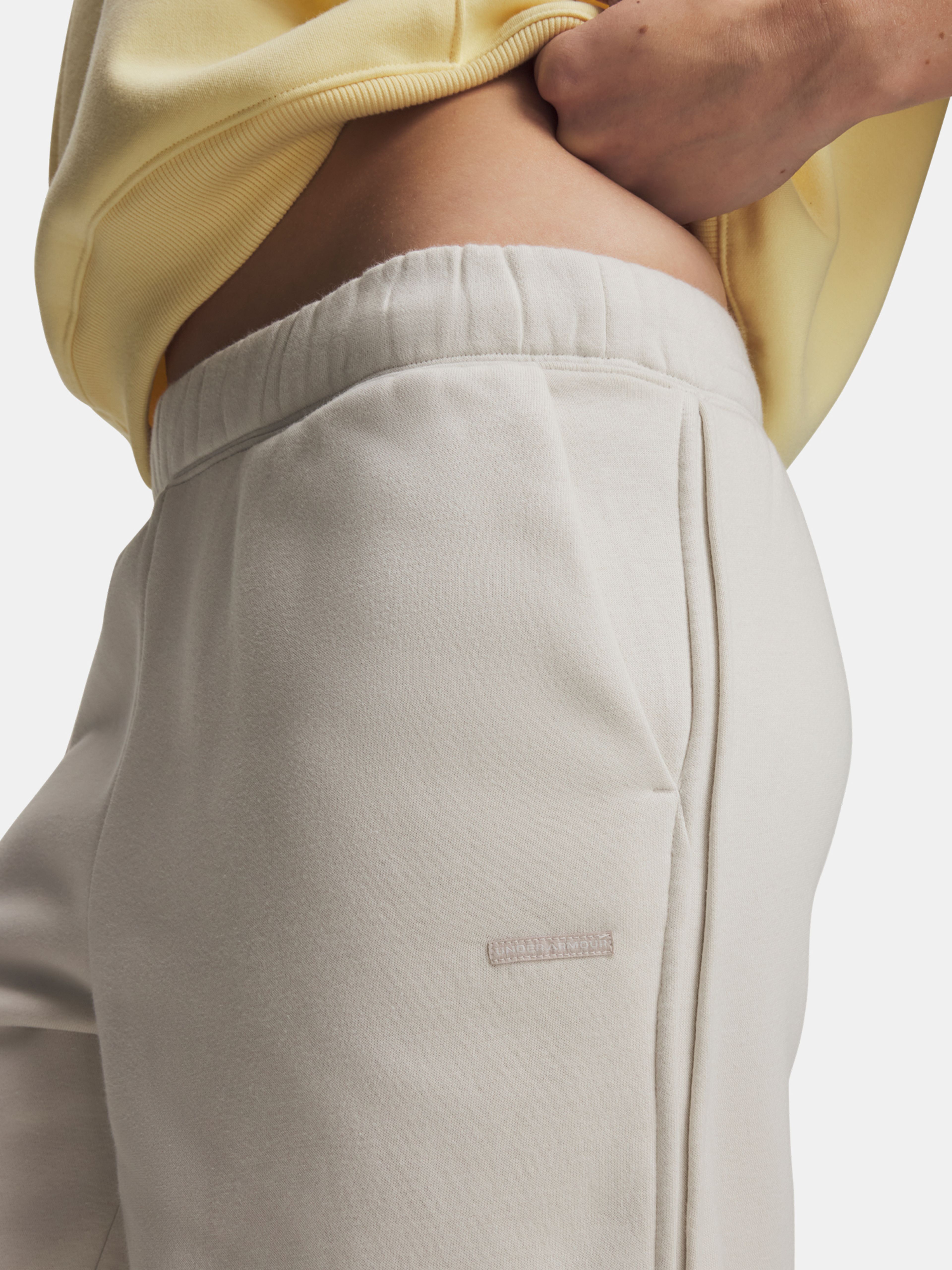 Dámske športové nohavice Under Armour Icon Flc Sama Wide Leg - 003