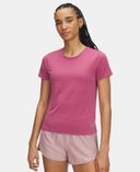 Sieviešu t-krekls Under Armour UA Launch Shortsleeve-Sarkana - 004