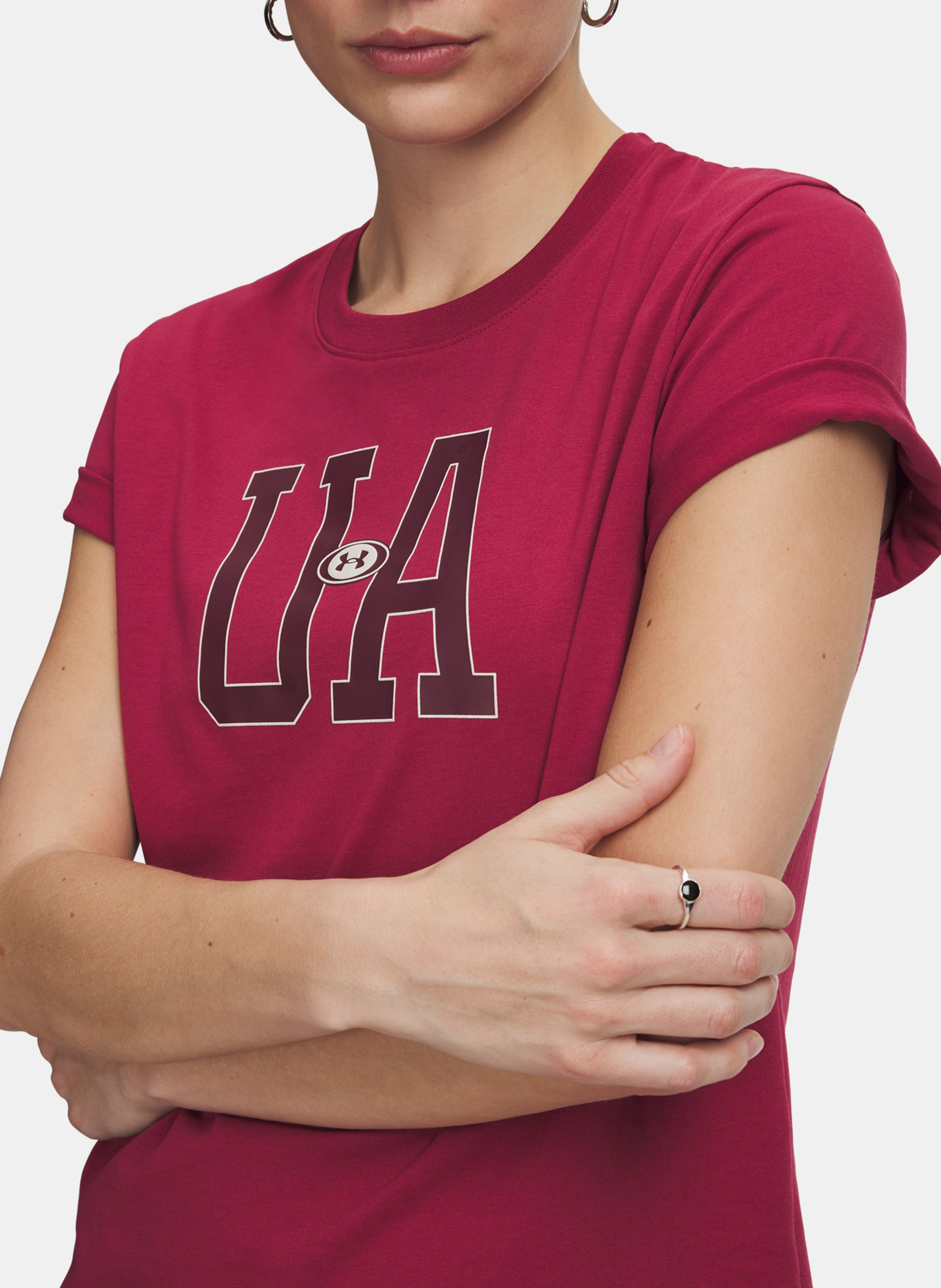 Moteriški marškinėliai Under Armour UA W ICON FLCE GRAPHC SS - 003