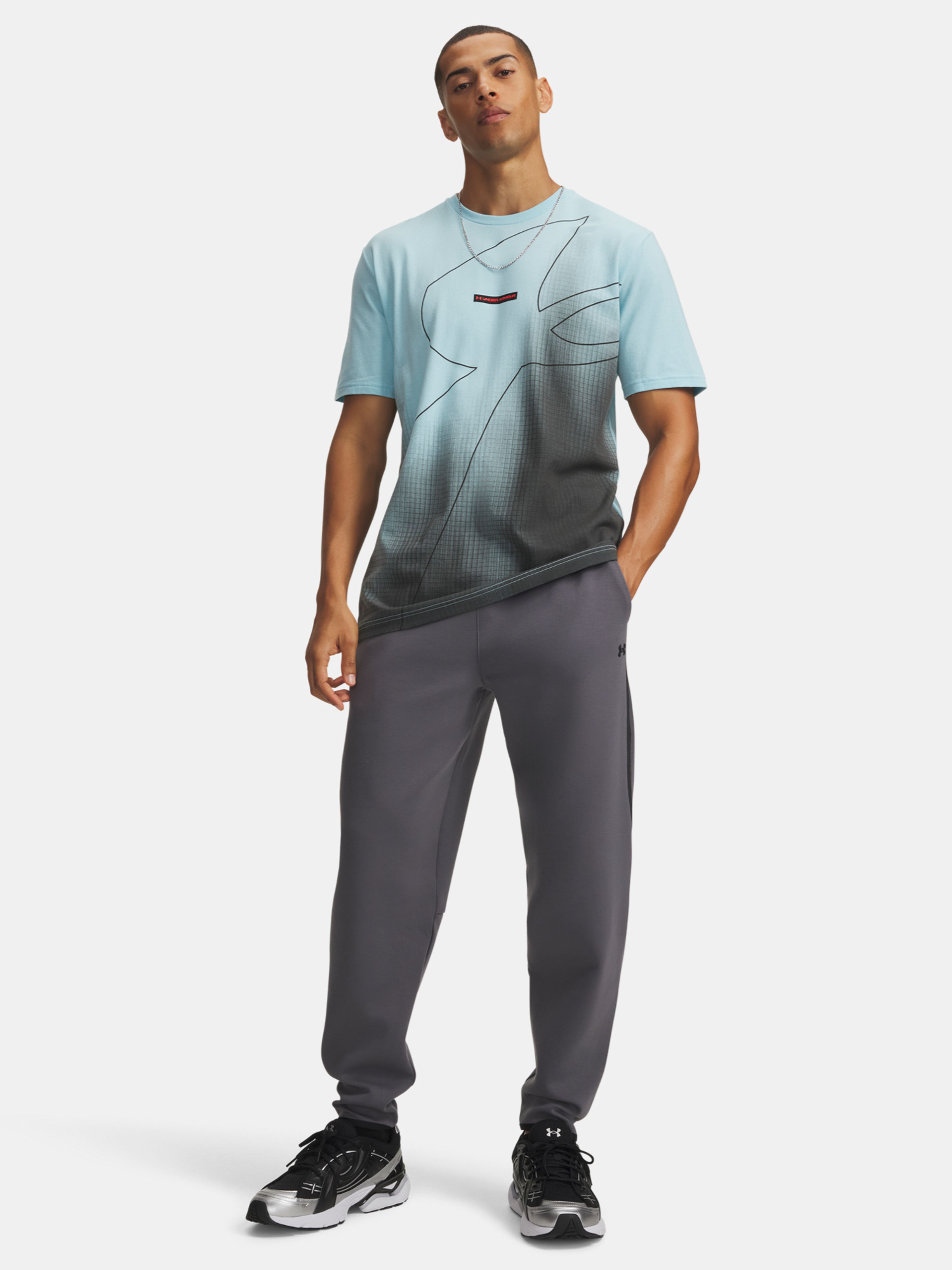 Moške spodnji del trenirke Under Armour UA Unstoppable Flc Joggers - 004