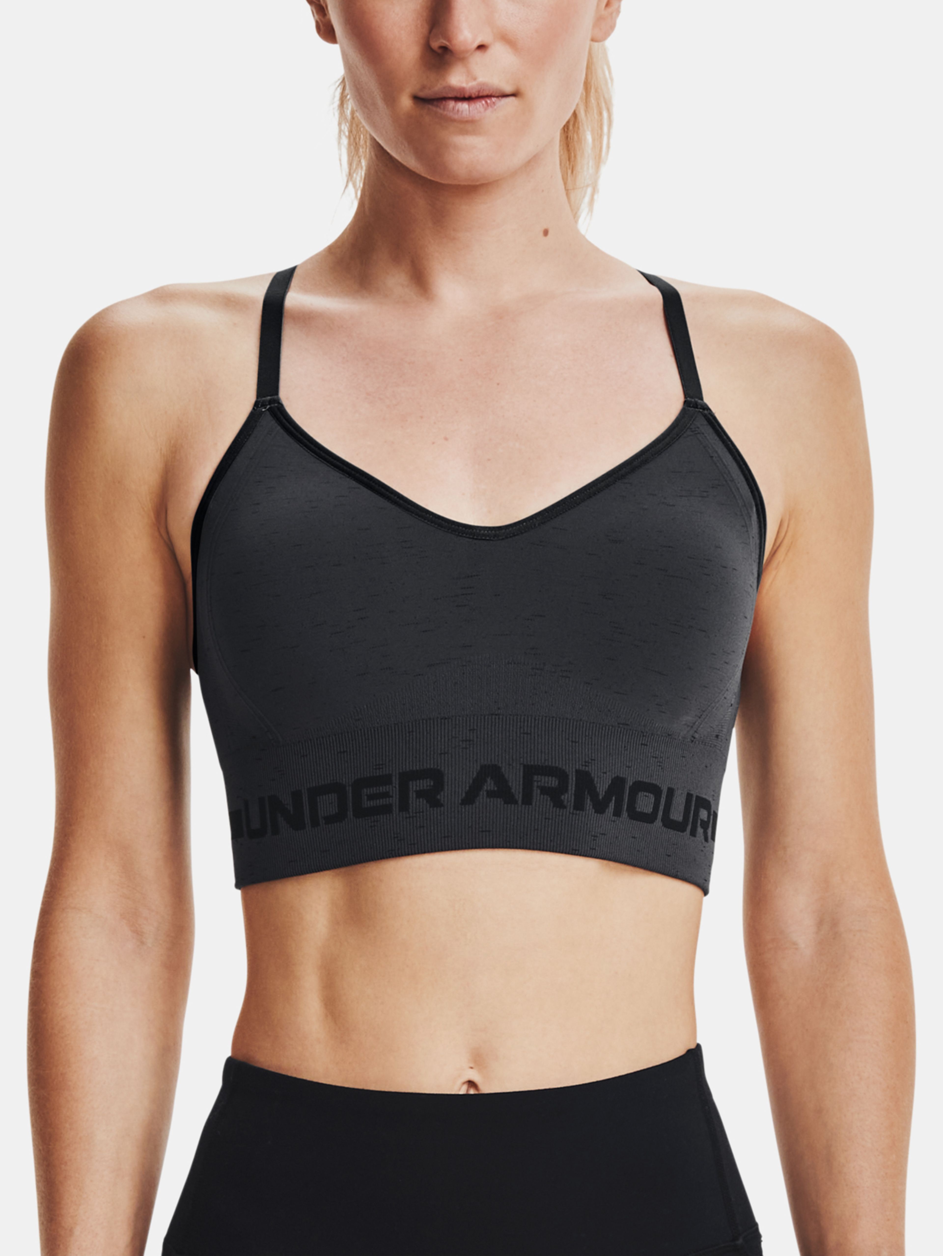 Ženski nedrček Under Armour UA Seamless Low Long Htr Bra