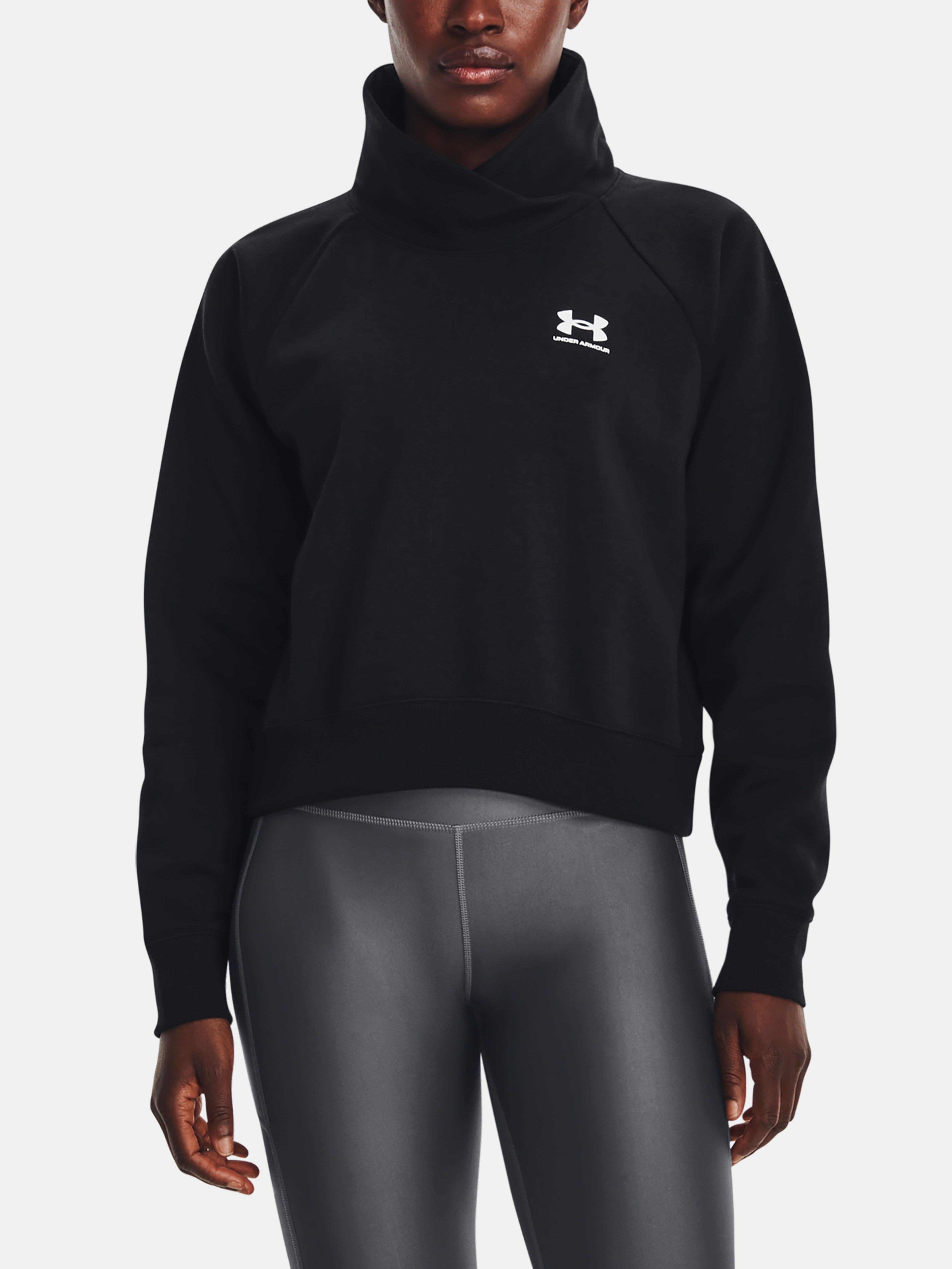 Női felső Under Armour Rival Fleece Wrap Neck Silo