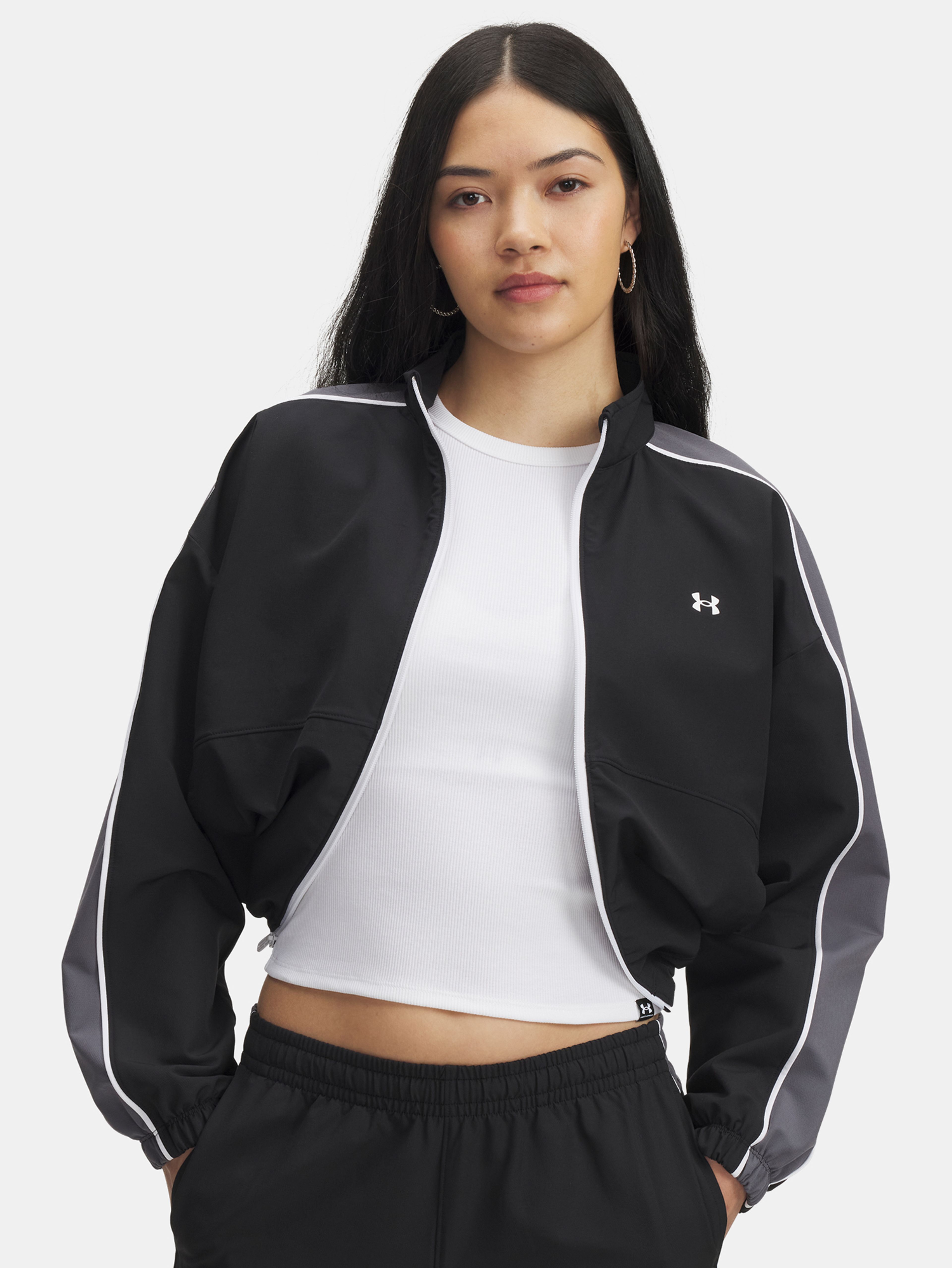 Sieviešu jaka Under Armour UA Rival Swoven Jacket-BLK