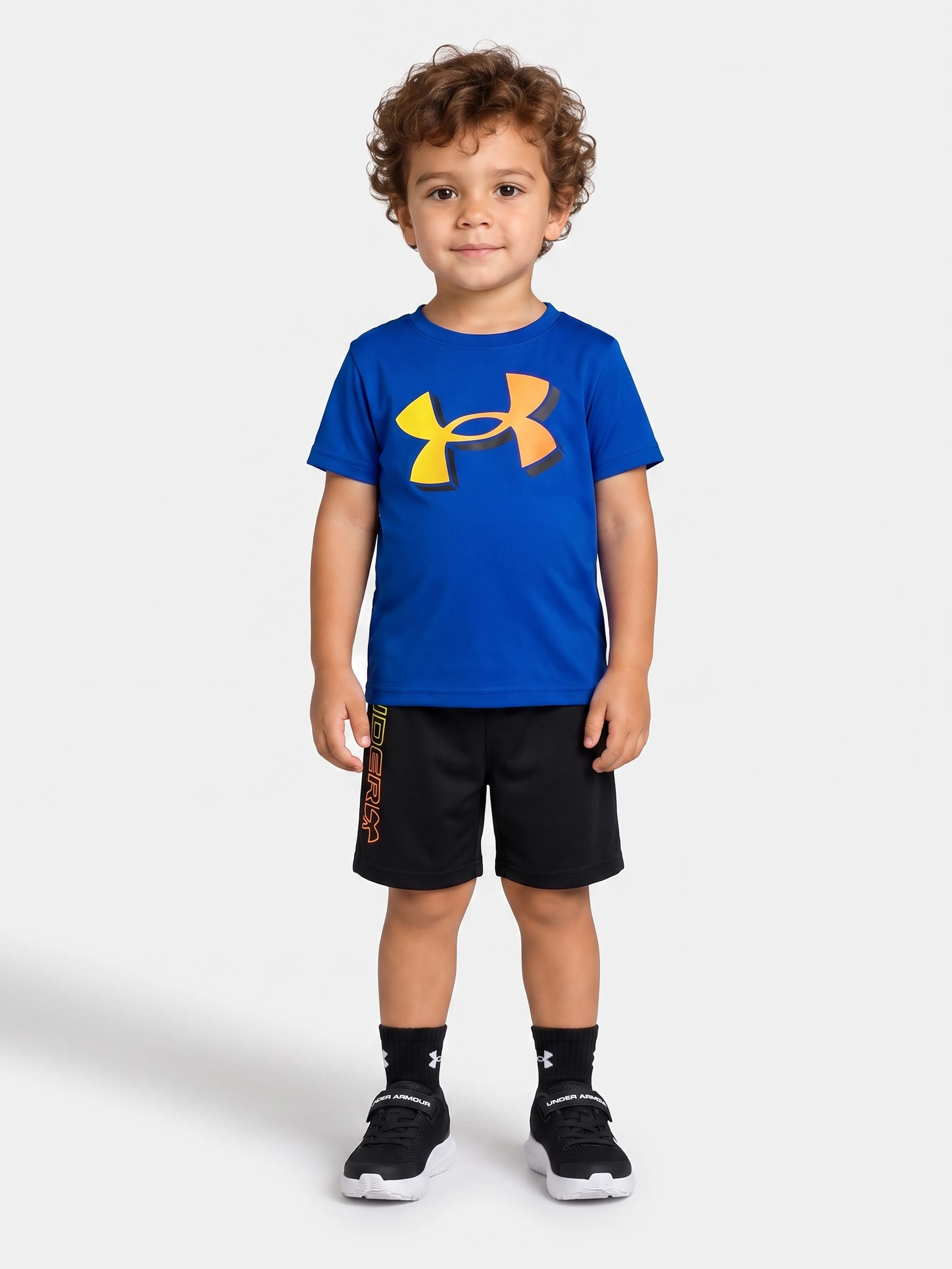 Berniuku rinkinys Under Armour UA GRADIENT LOGO SS SET-ROY - 001
