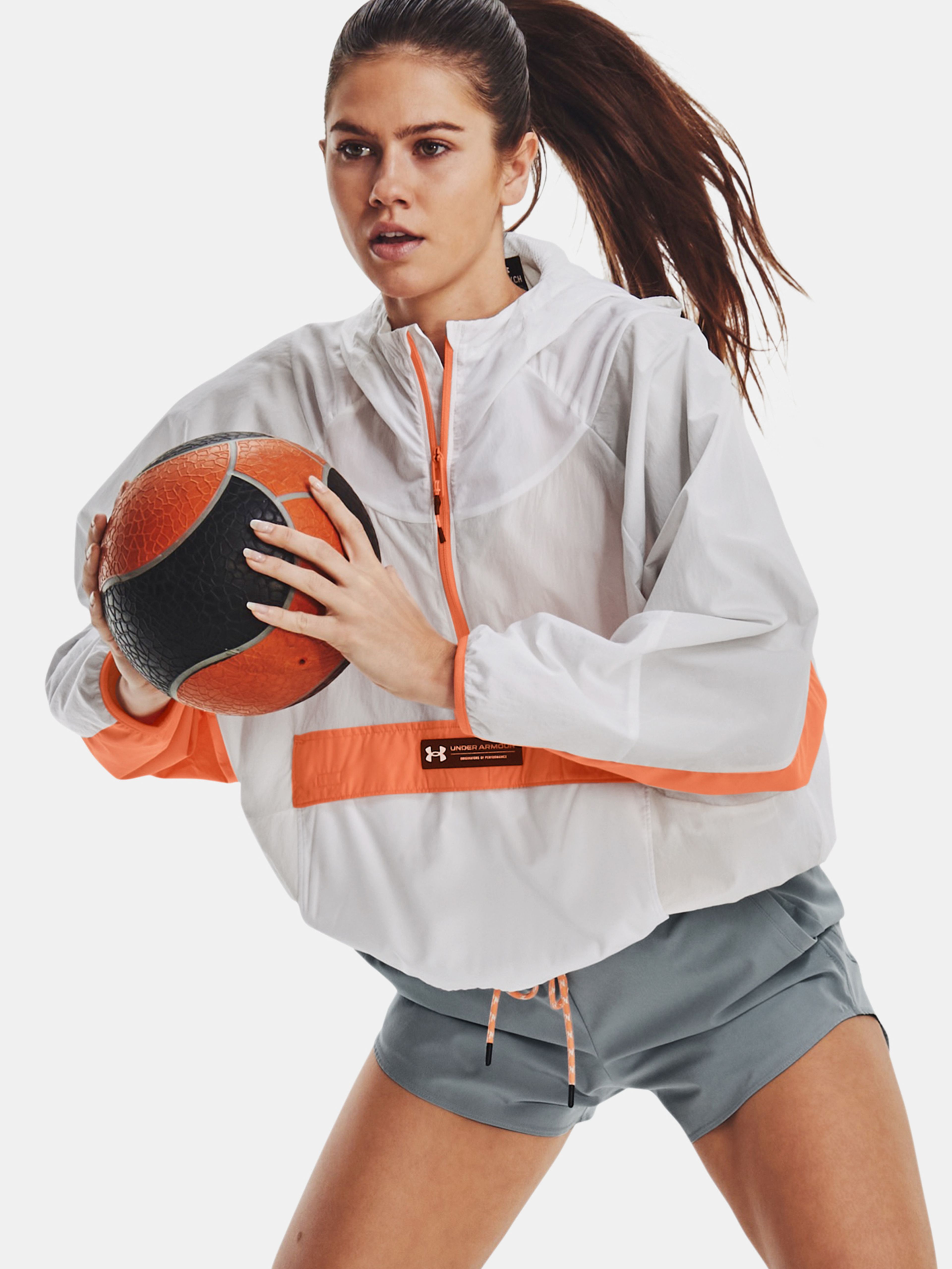 Ženska jakna Under Armour Rush Woven Anorak