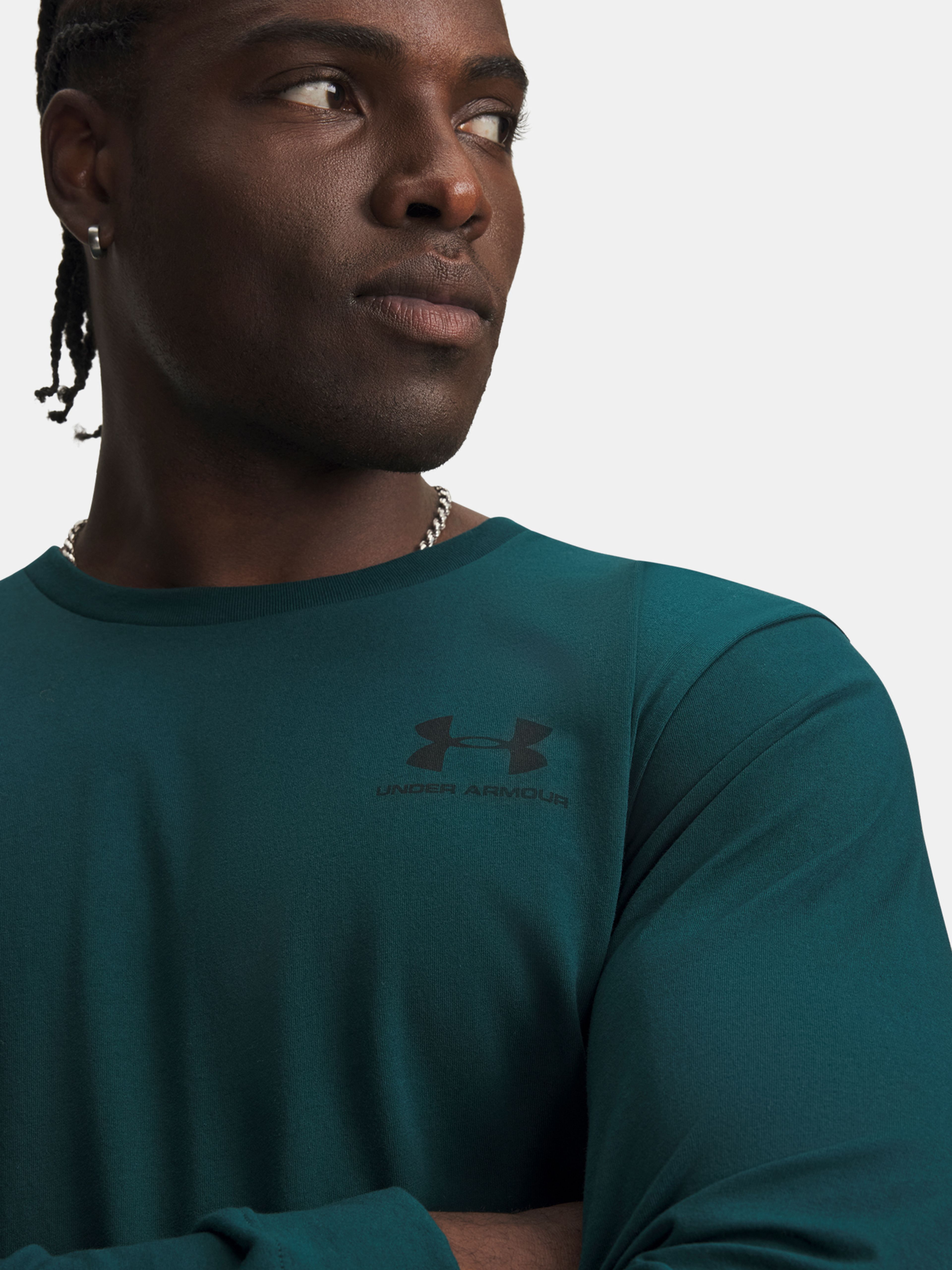 Meeste t-särk Under Armour UA SPORTSTYLE LEFT CHEST LS - 003