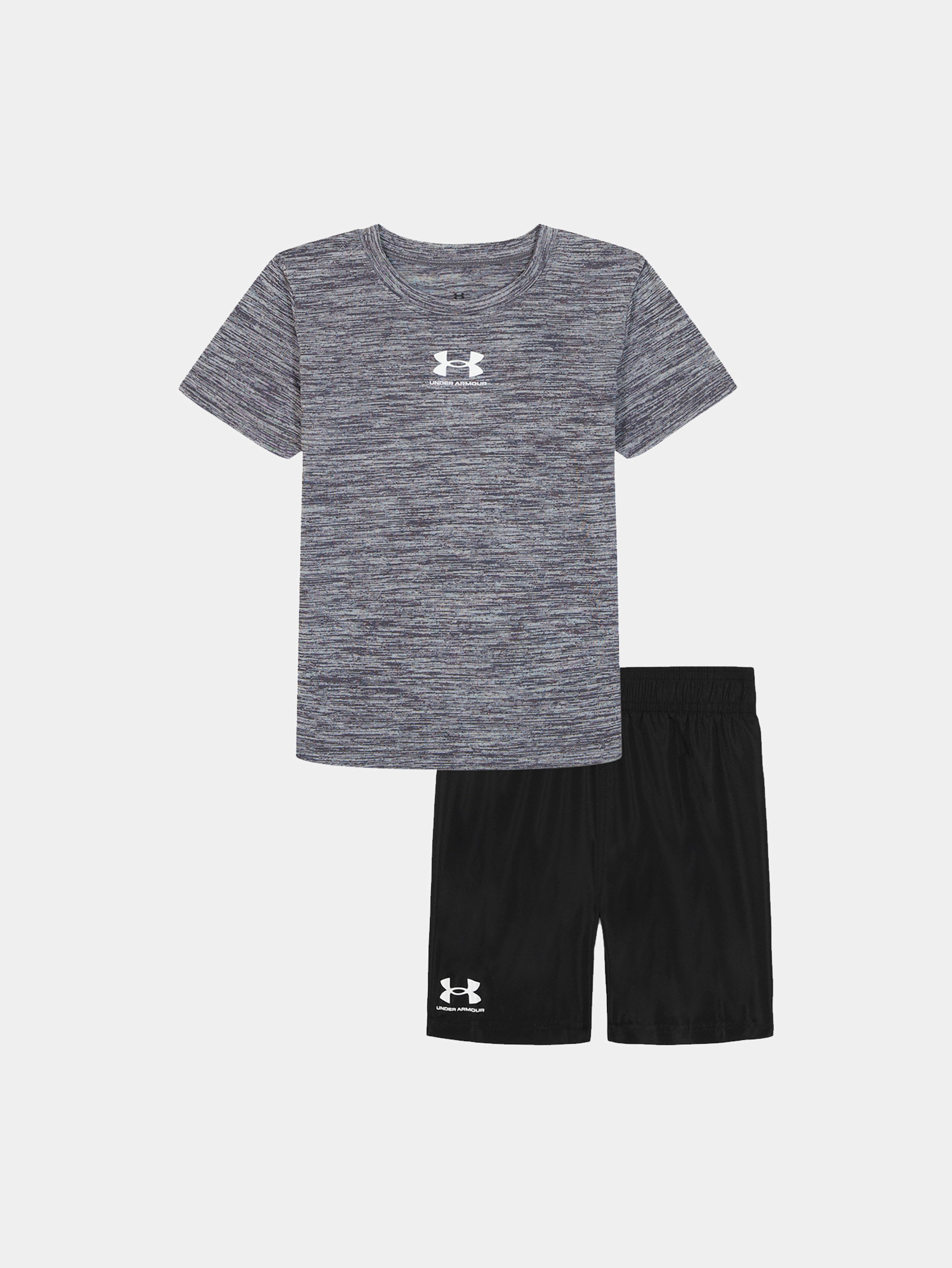Chlapčenský set Under Armour UA TWIST WOVEN SHORT SET-GRY