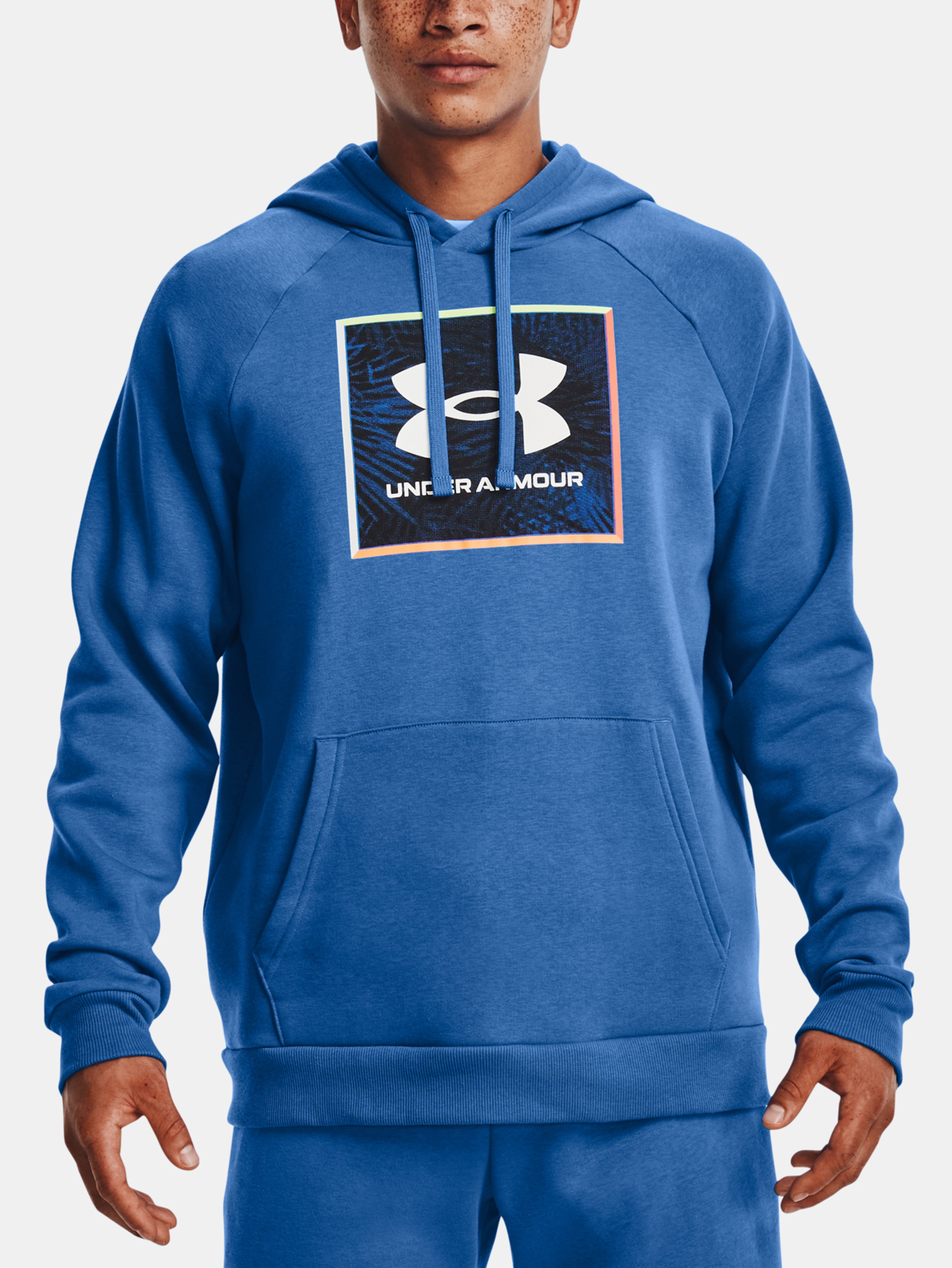 Férfi felső Under Armour UA Rival Flc Graphic Hoodie