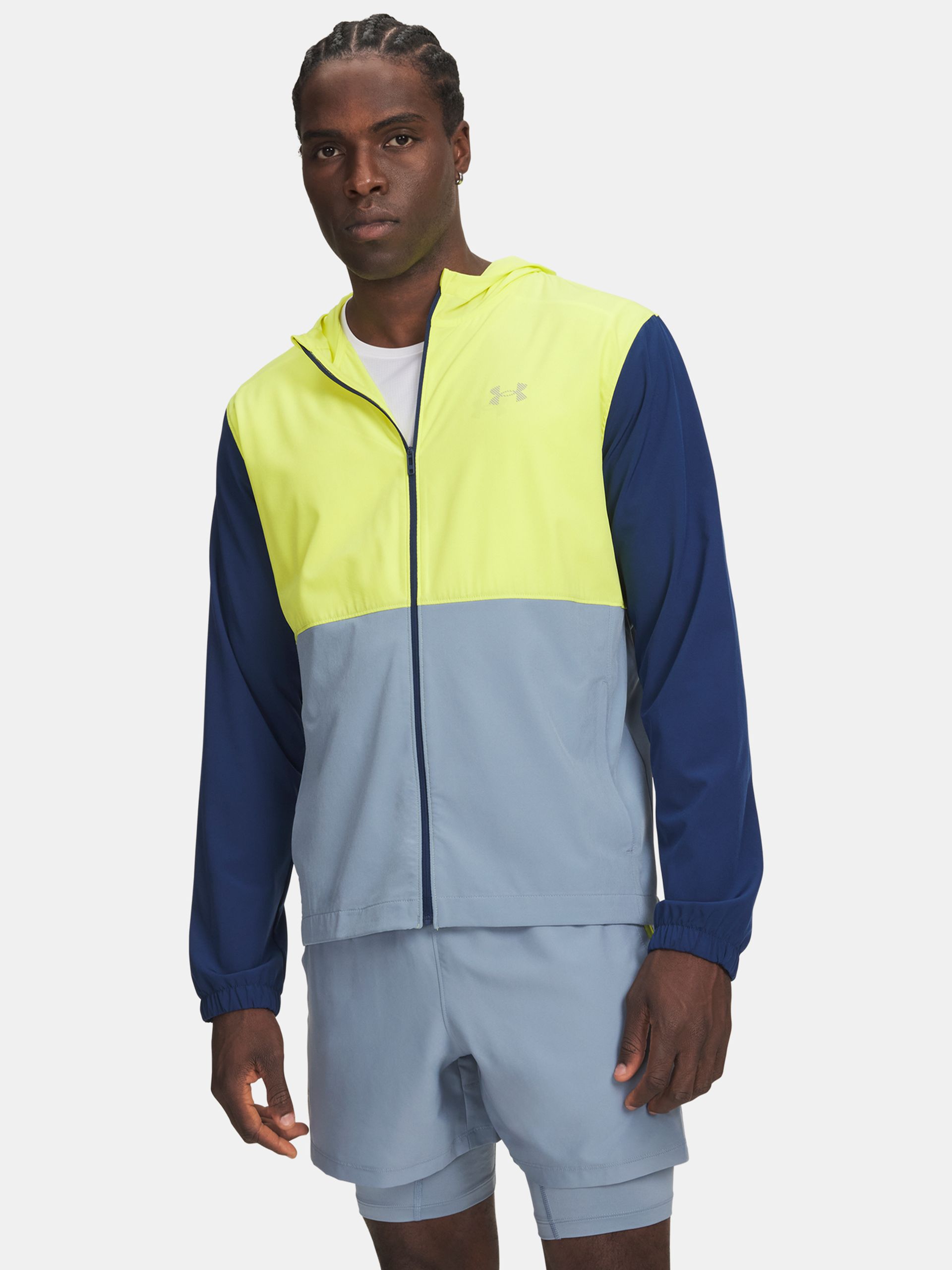 Pánska bunda Under Armour UA Velociti Hooded Jacket - 001