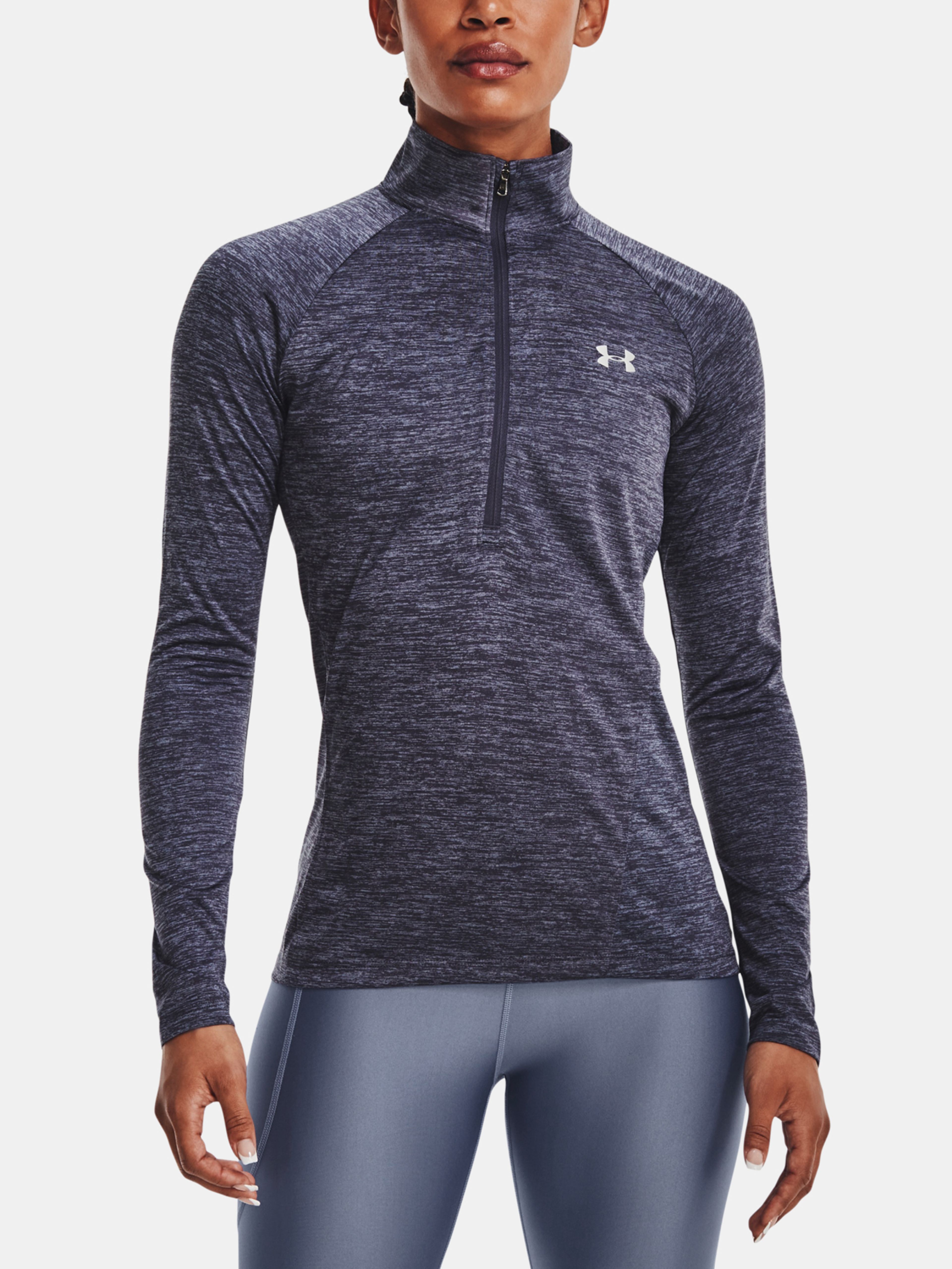 Női póló Under Armour Tech 1/2 Zip - Twist