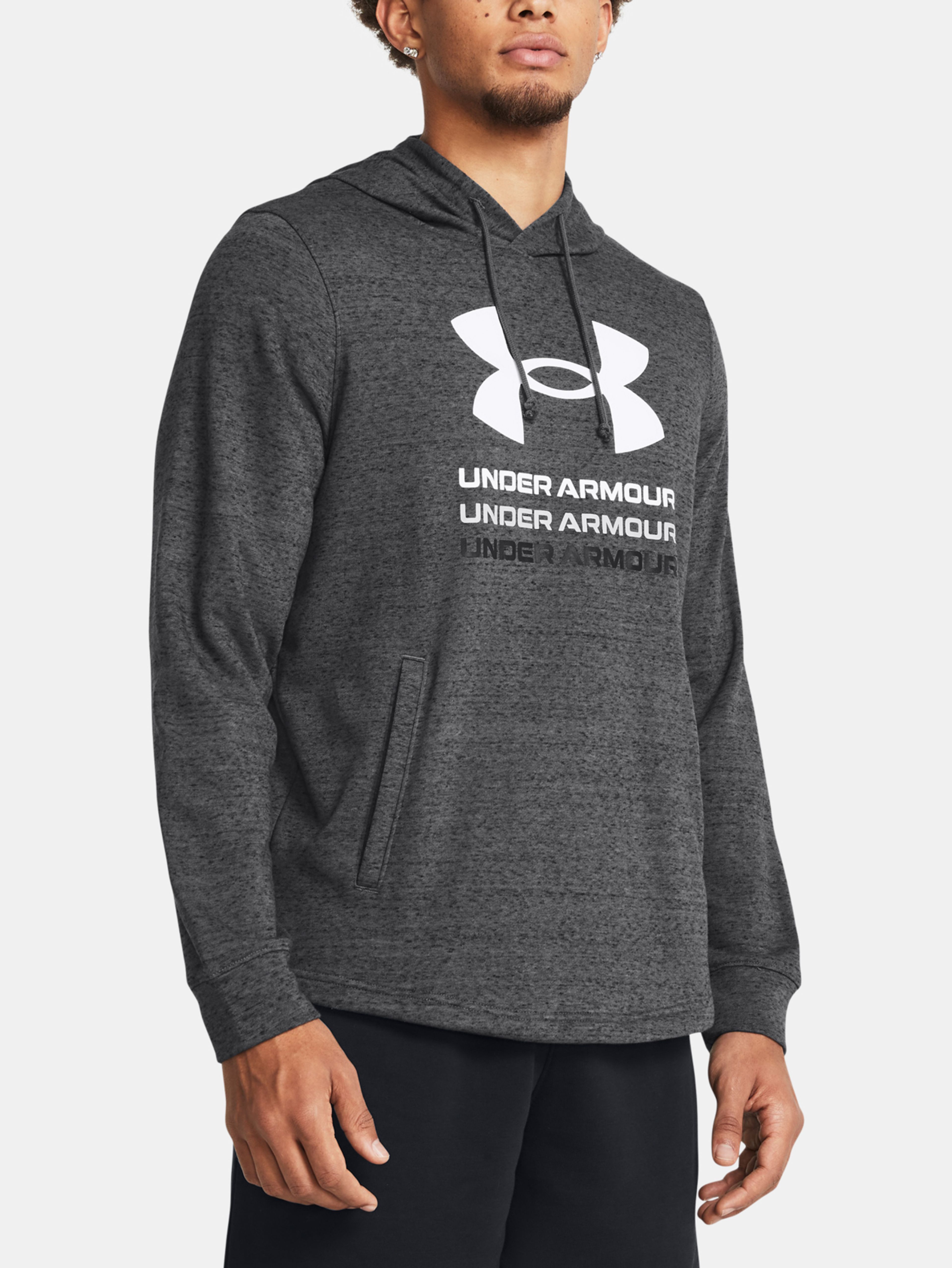 Pánská mikina Under Armour UA Rival Terry Graphic Hood