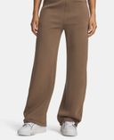 Naiste spordipüksid Under Armour Unstoppable Flc Open Pant-Pruun - 002