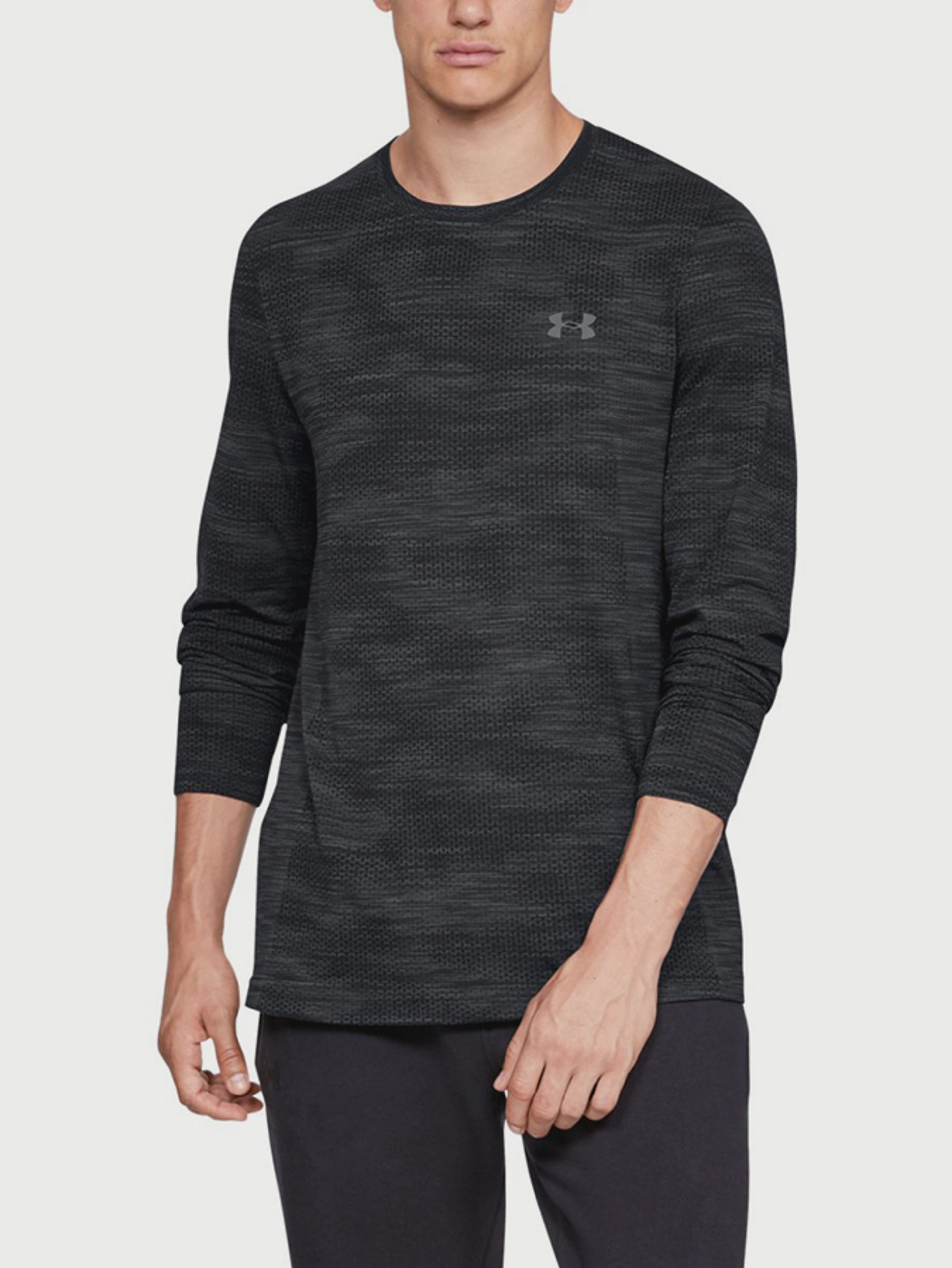 Férfi póló Under Armour Vanish Seamless LS Camo Nov