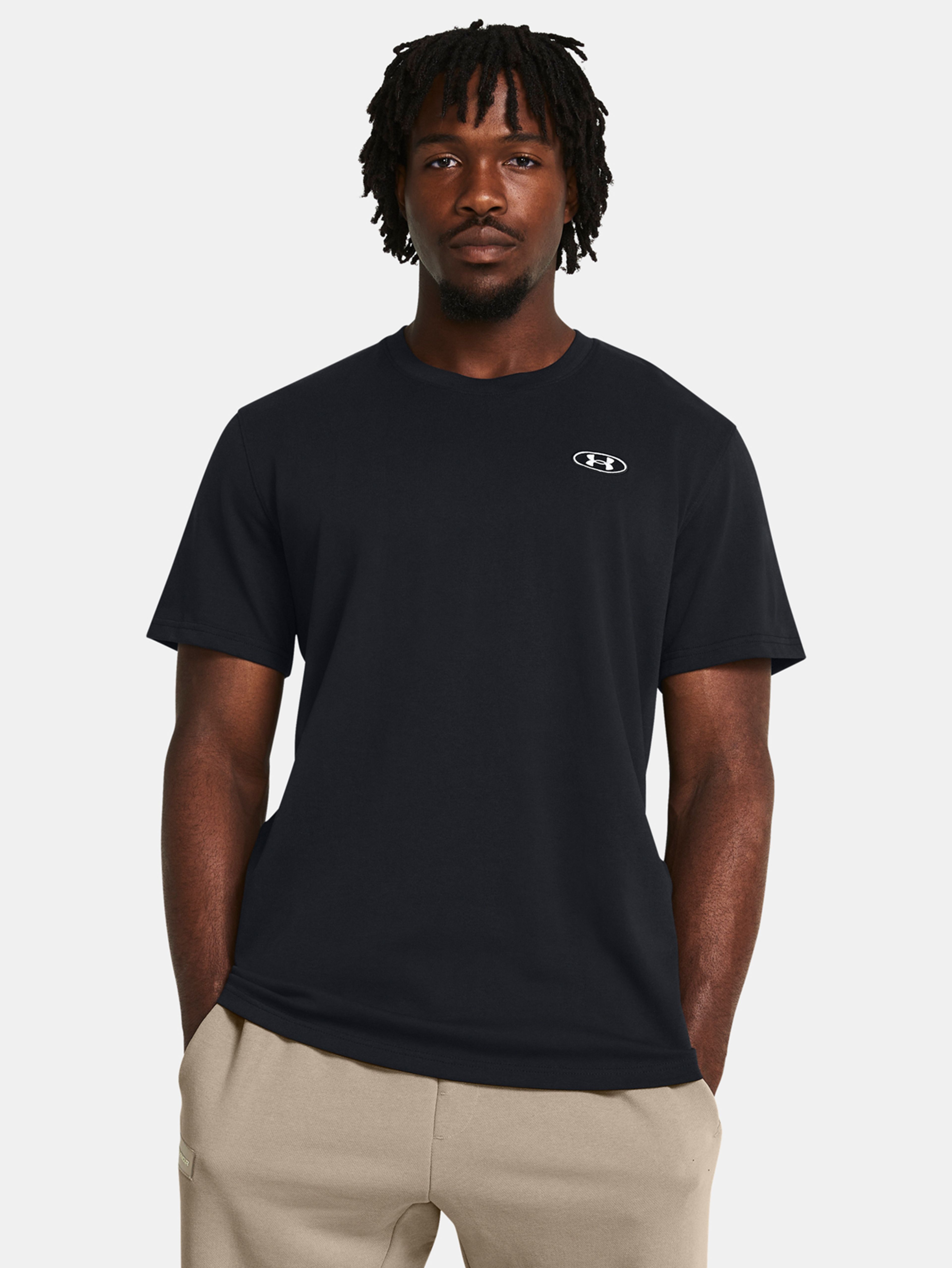 Férfi póló Under Armour UA HW LC PATCH SS