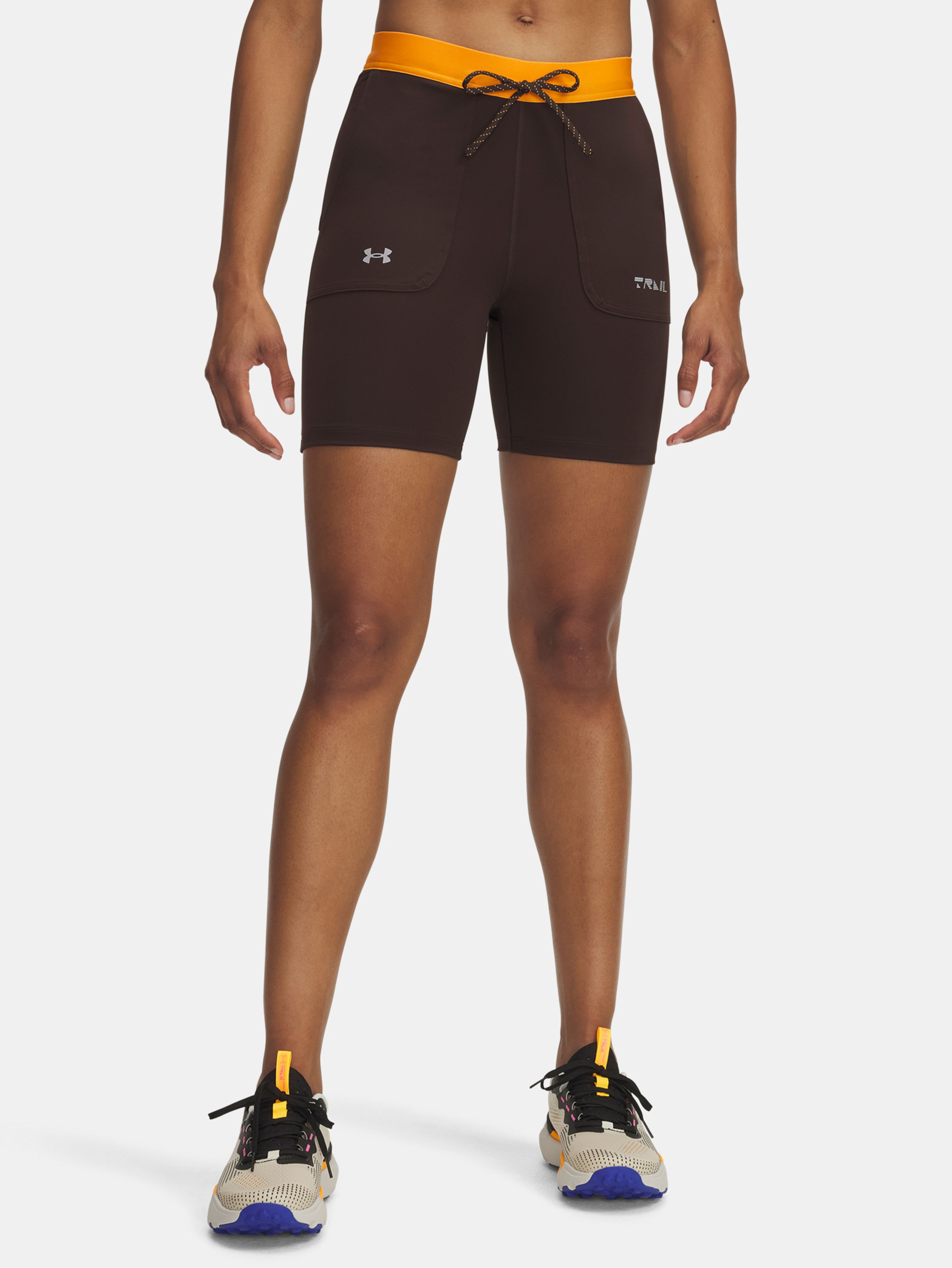 Sieviešu īsbikses Under Armour UA Trail Run Fitted Short-BRN