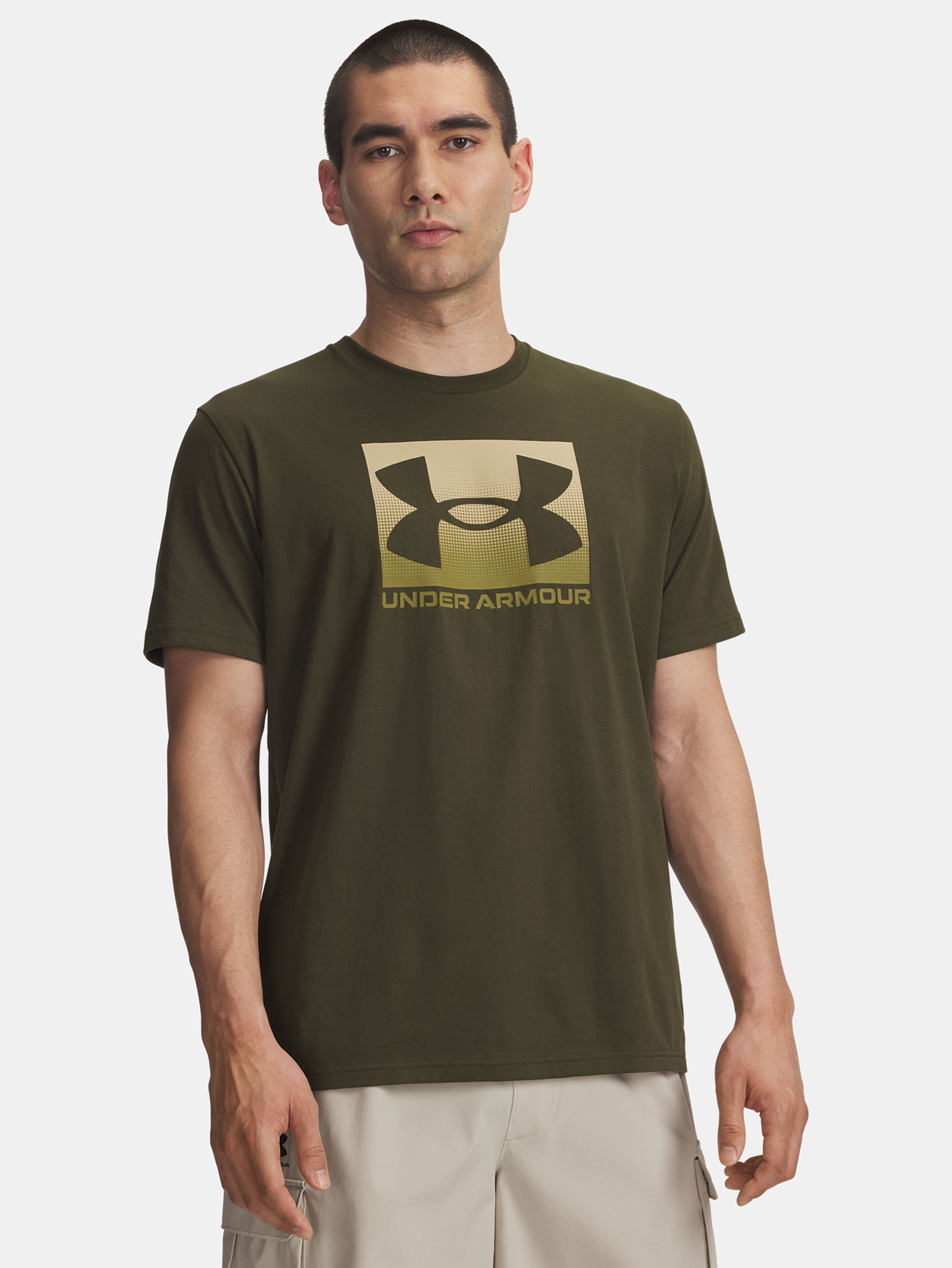 Moška majica Under Armour UA M BOXED SPORTS UPDATED SS-GRN