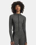 Sieviešu ikdienas džemperis Under Armour Vanish Elite Jacquard FZ-Melna - 001