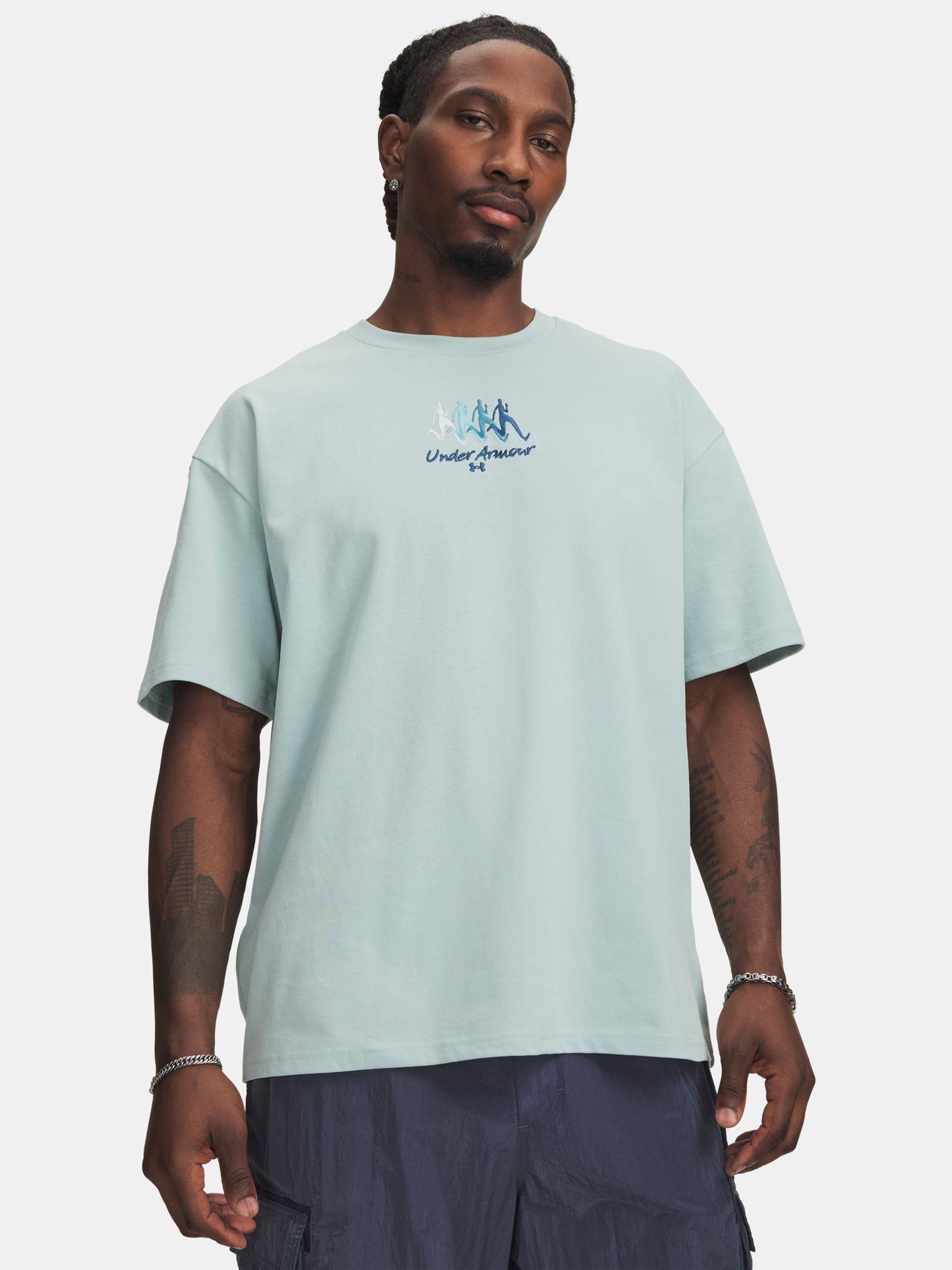 Férfi póló Under Armour UA M HWT FITNESS EXPO SS - 001