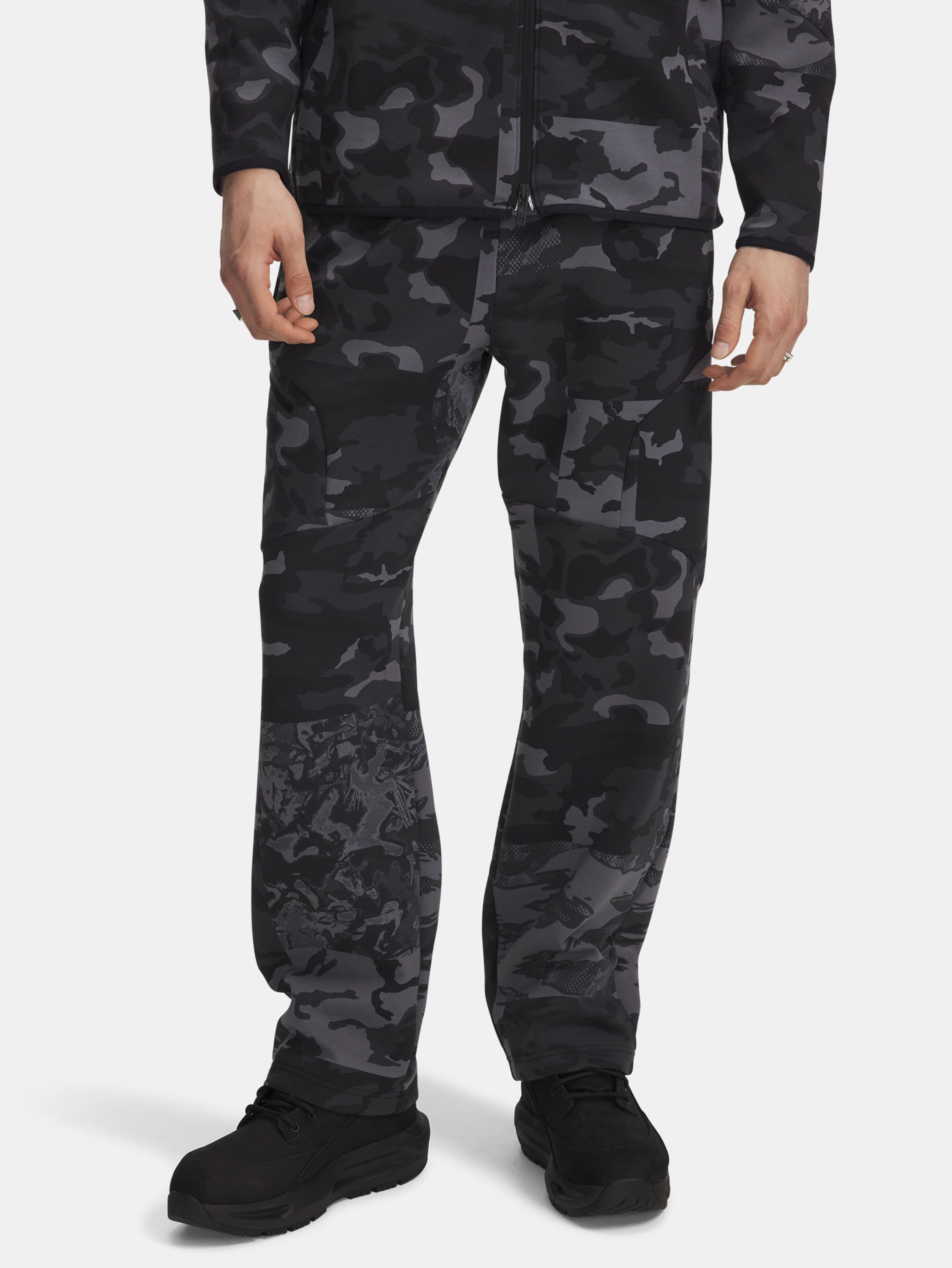 Pánské sportovní kalhoty Under Armour UA Unstoppable Flc Camo Pnt-BLK