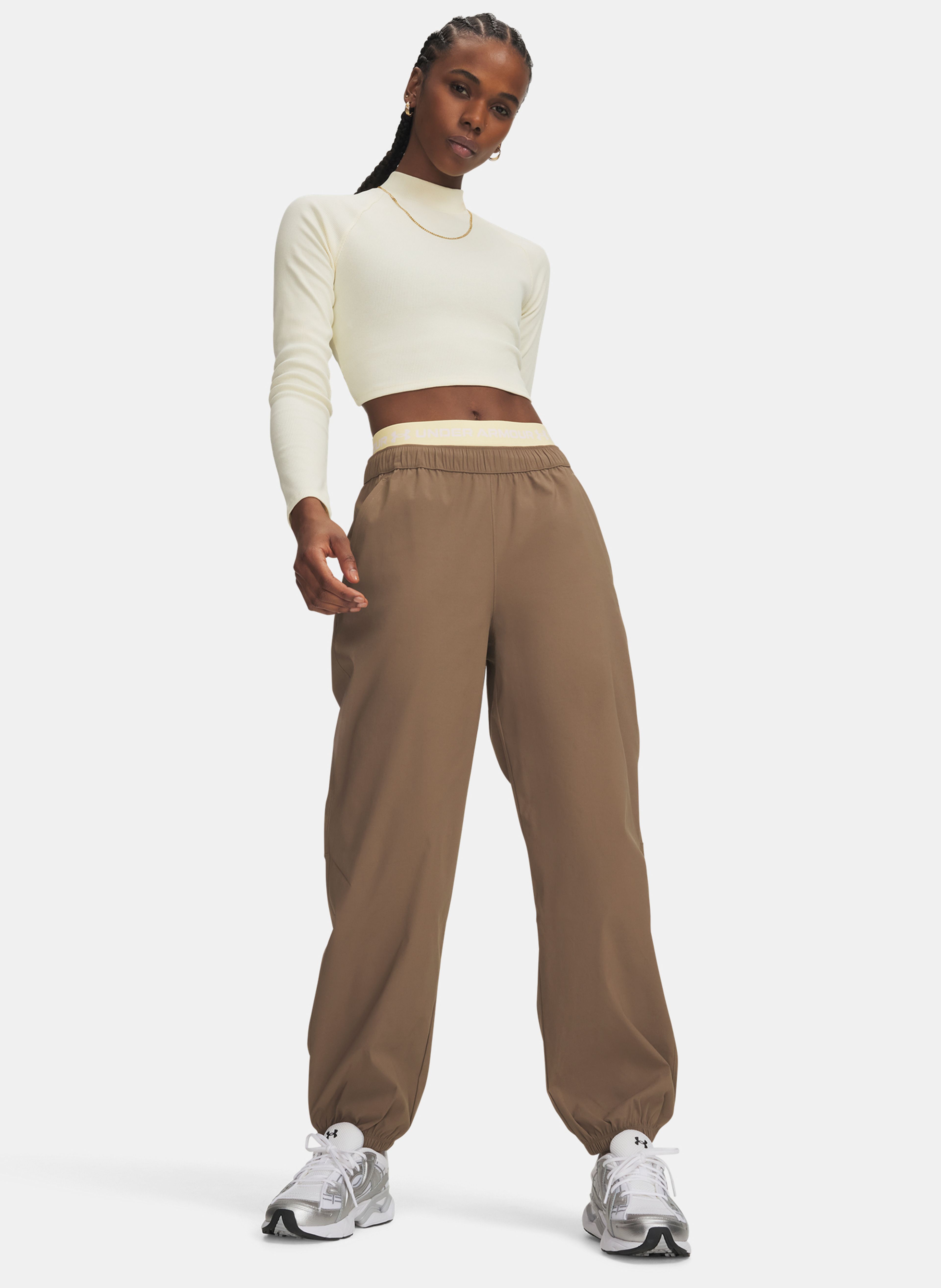 Dámske tepláky Under Armour Unstoppable Wvn Jogger - 004
