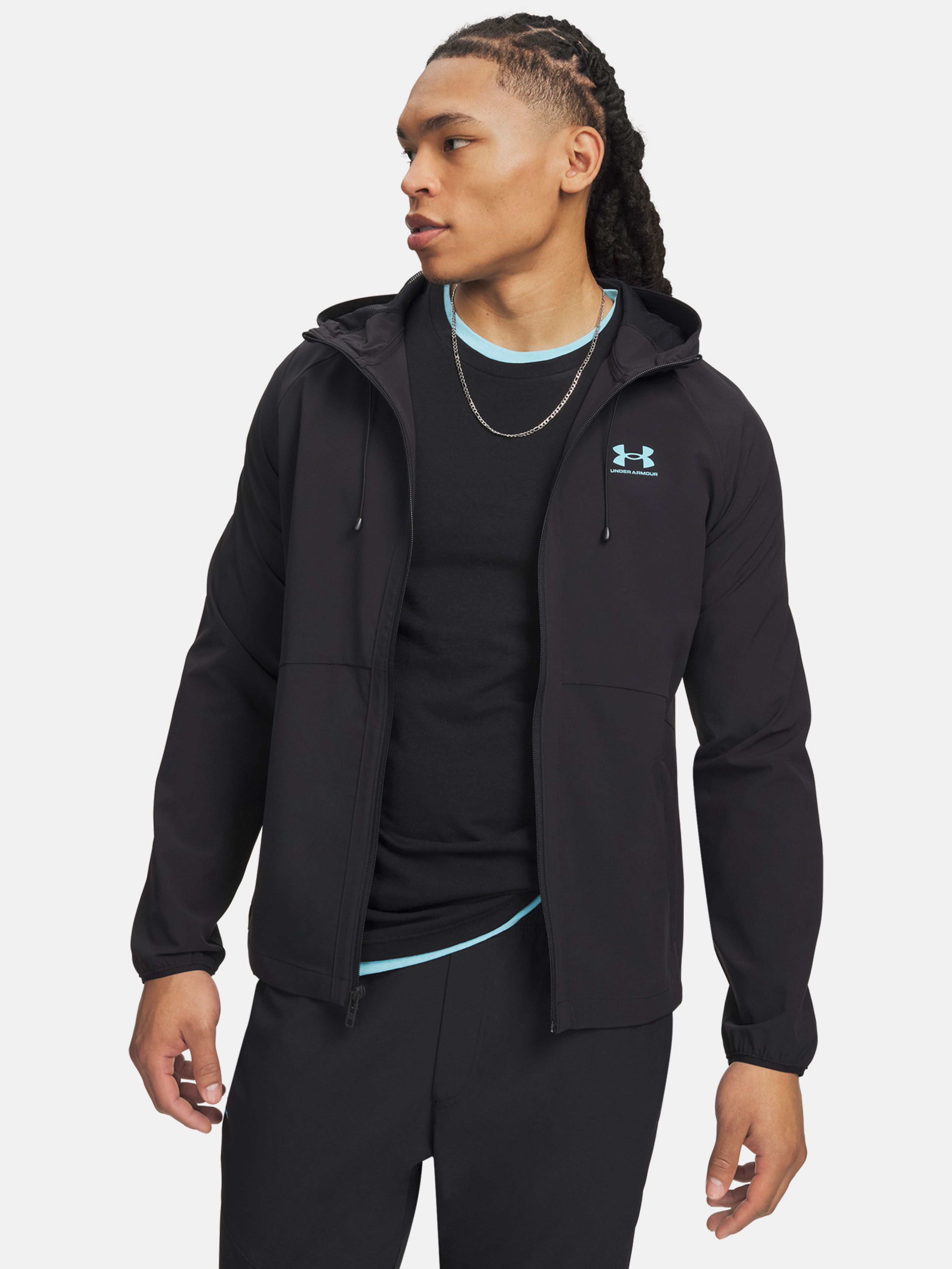 Pánska bunda Under Armour UA Vibe Woven Jacket - 001