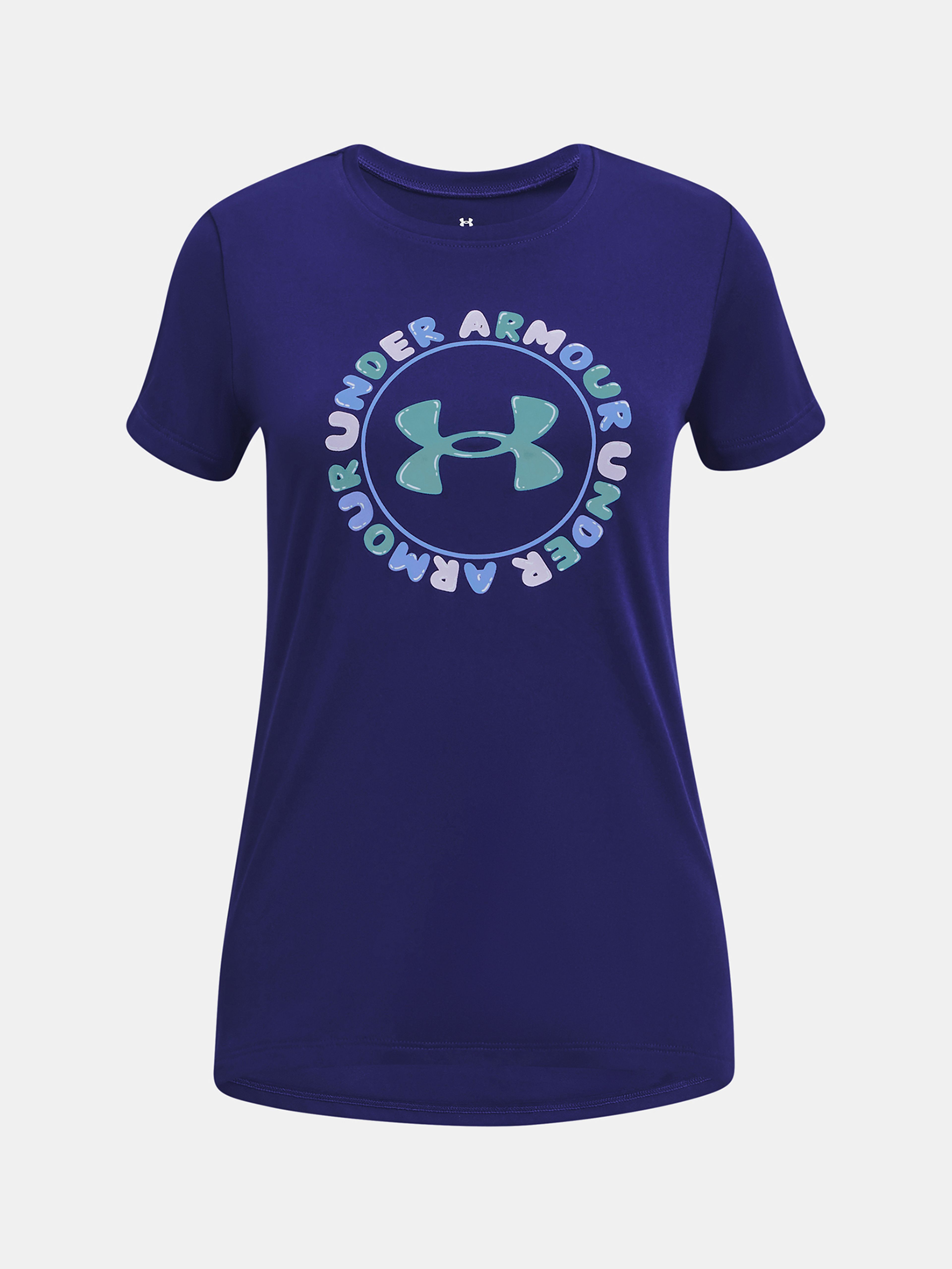 Dekliška majica Under Armour UA Tech Wordmark SSC-BLU