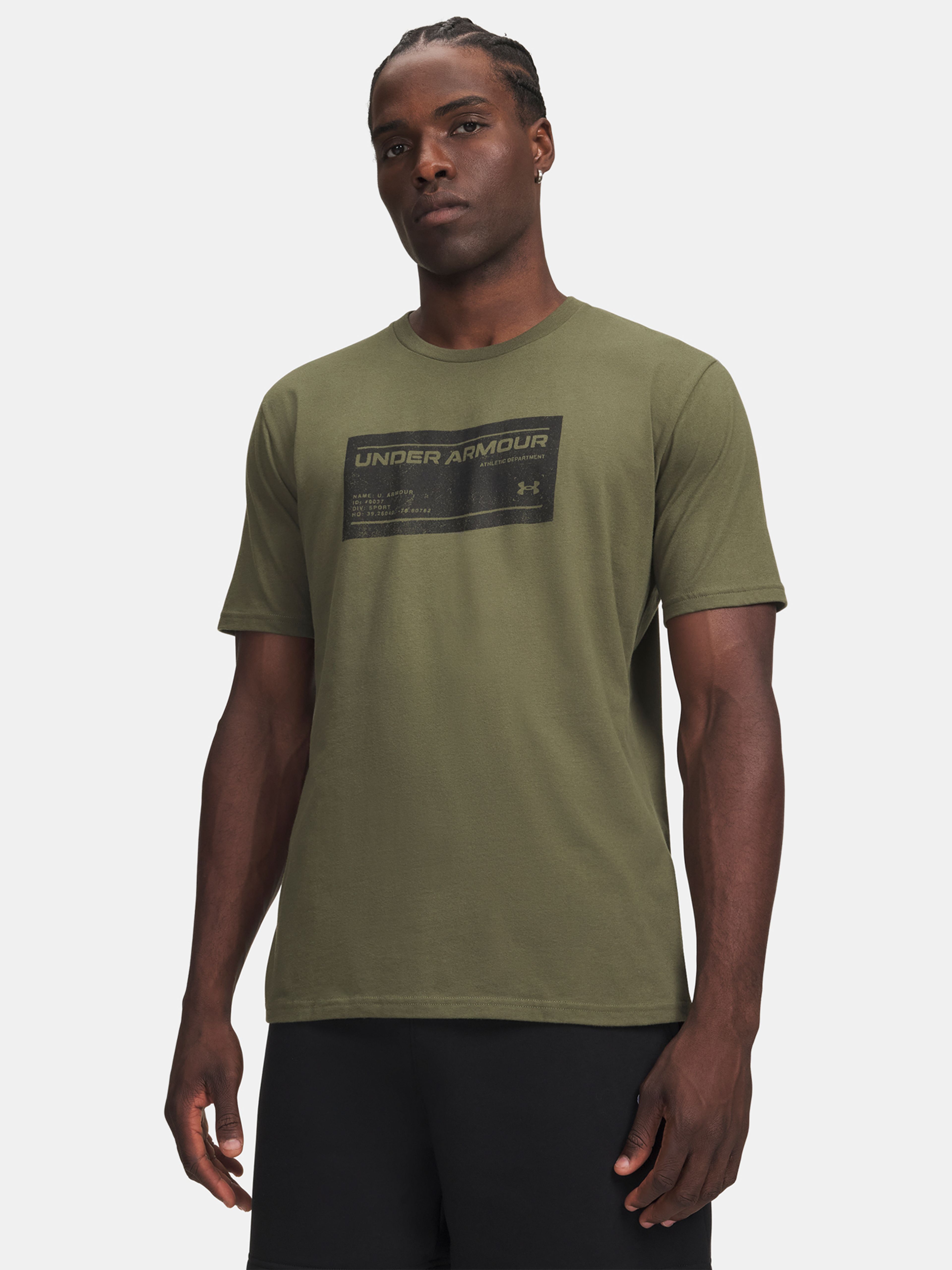 Vyriški marškinėliai Under Armour UA M BOX WM LABEL SS - 001
