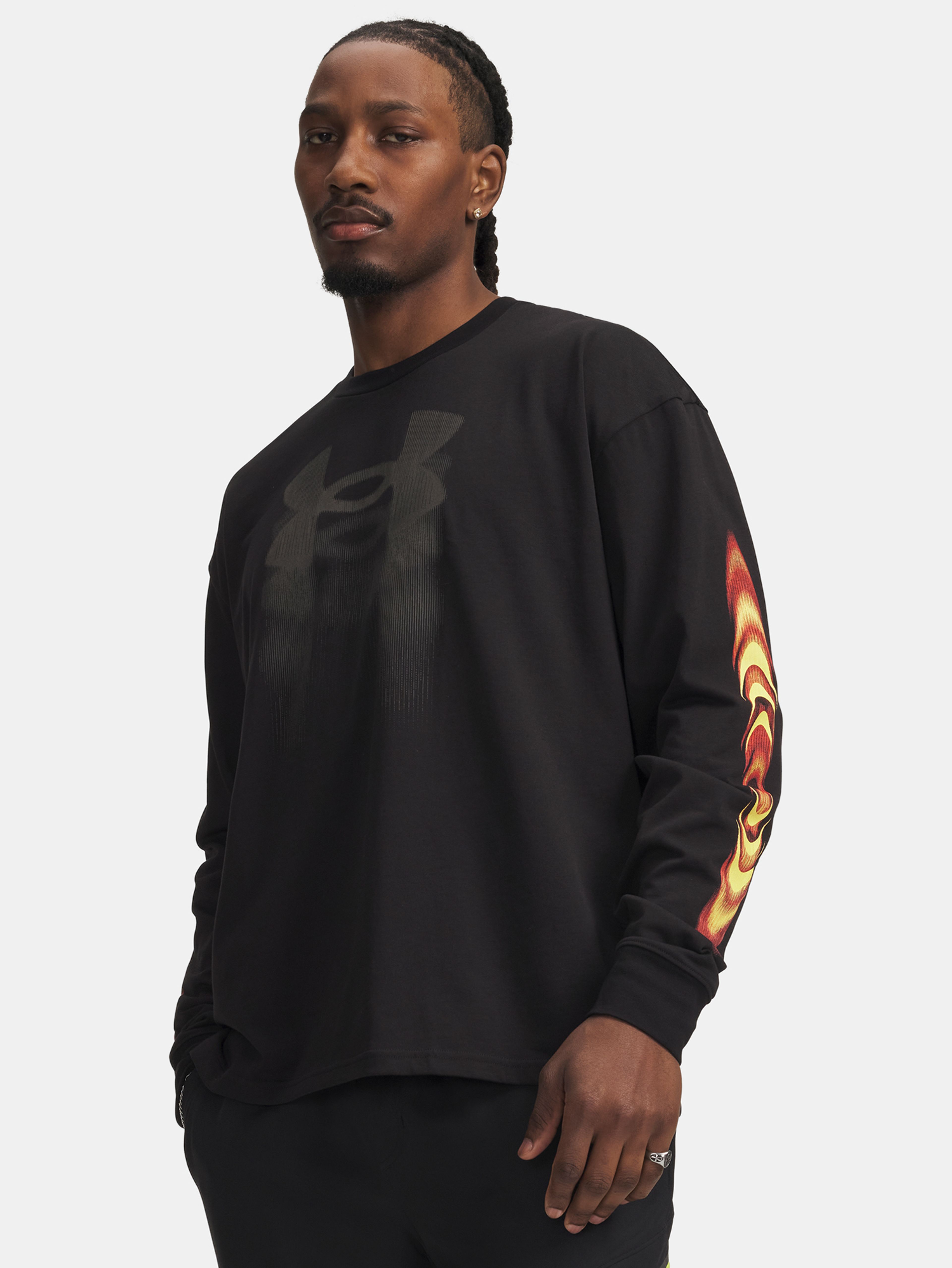 Pánske tričko Under Armour UA M HWT ECHO LS - 001