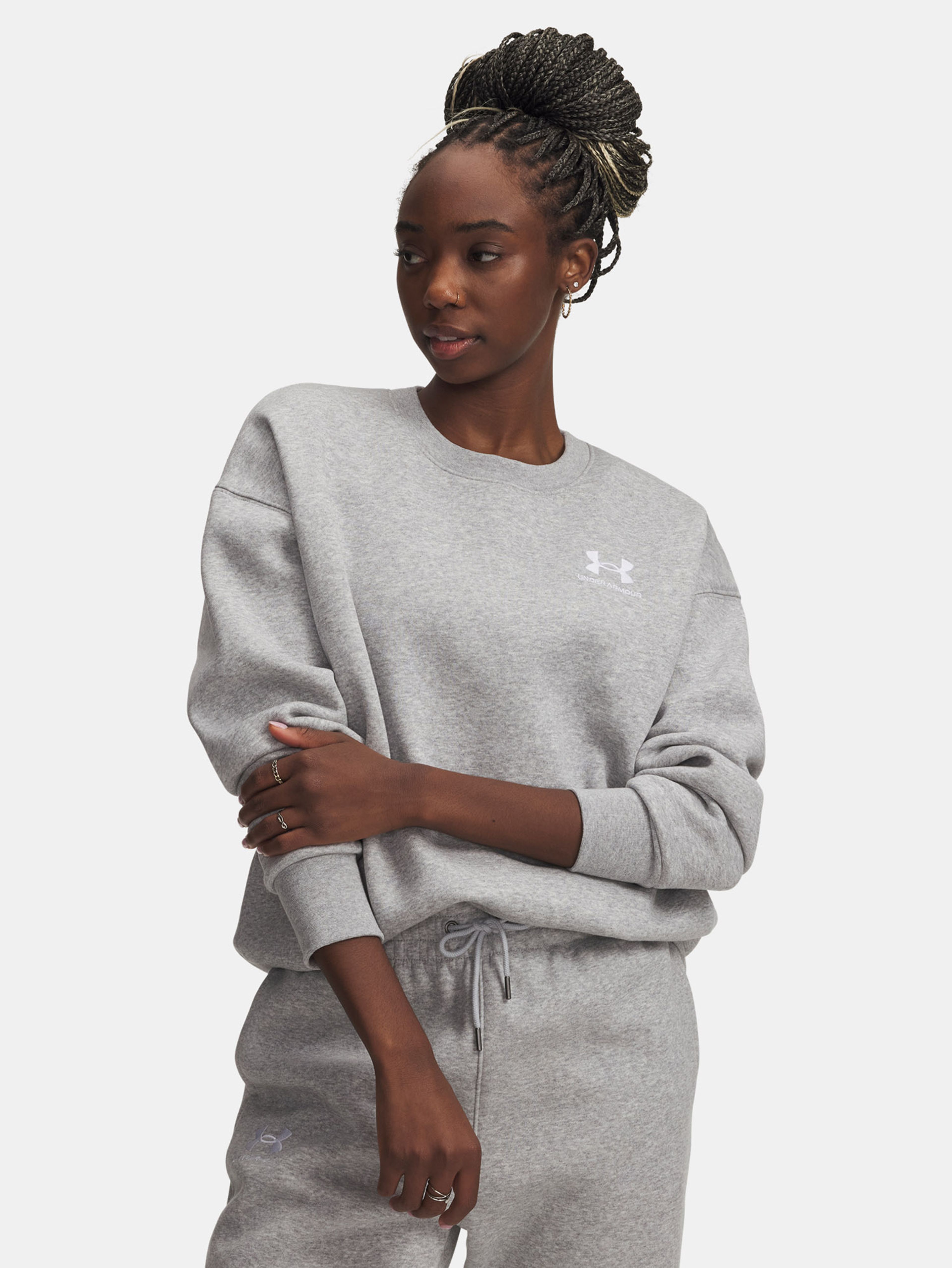 Dámská mikina Under Armour Essential Flc OS Crew