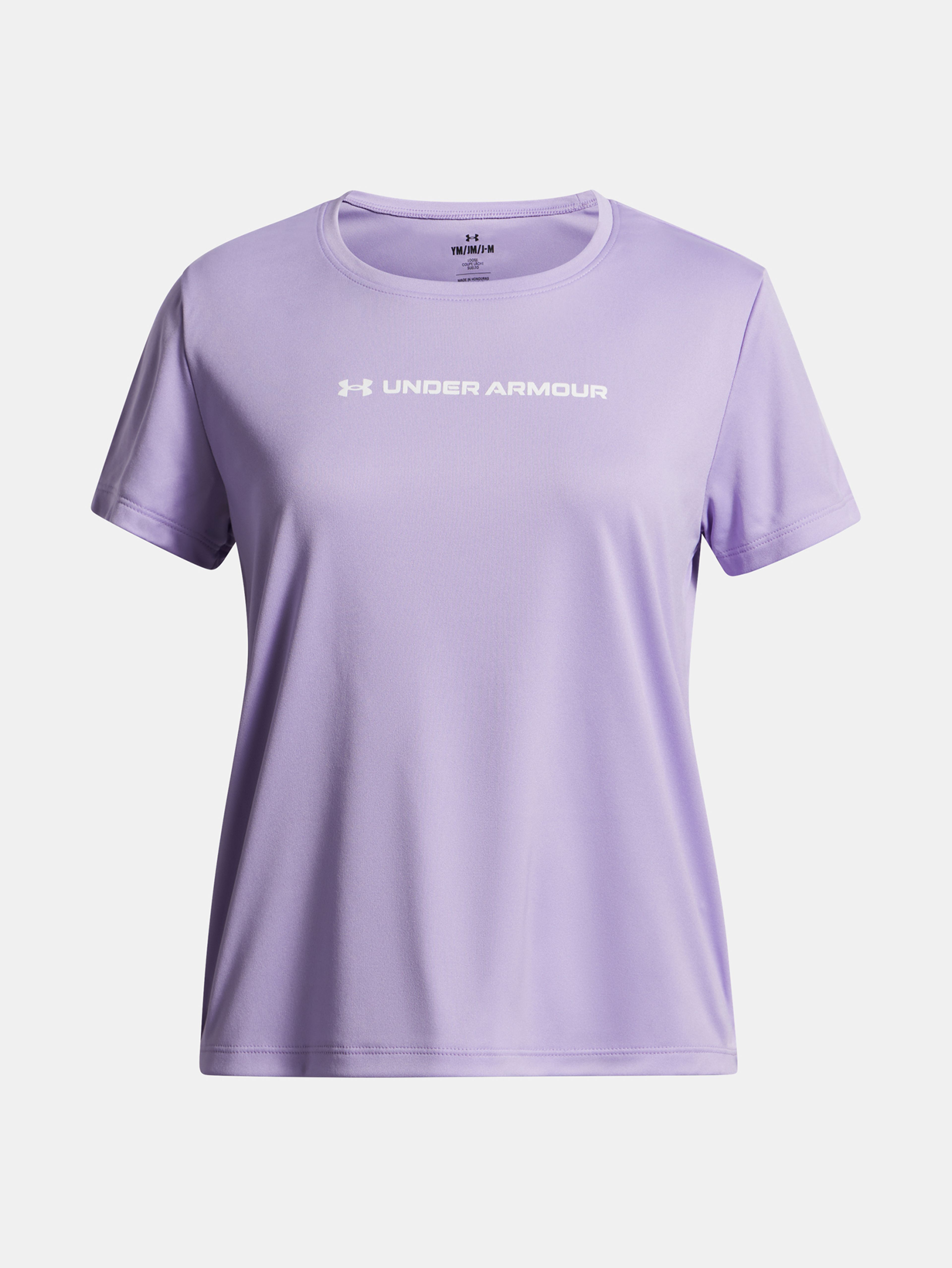 Dekliška majica Under Armour Tech Wordmark Graphic SS-PPL