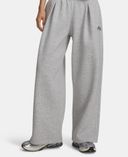 Moteriškos sportinės kelnės Under Armour RIVAL PLEATED VARSITY PANT-Pilka - 001