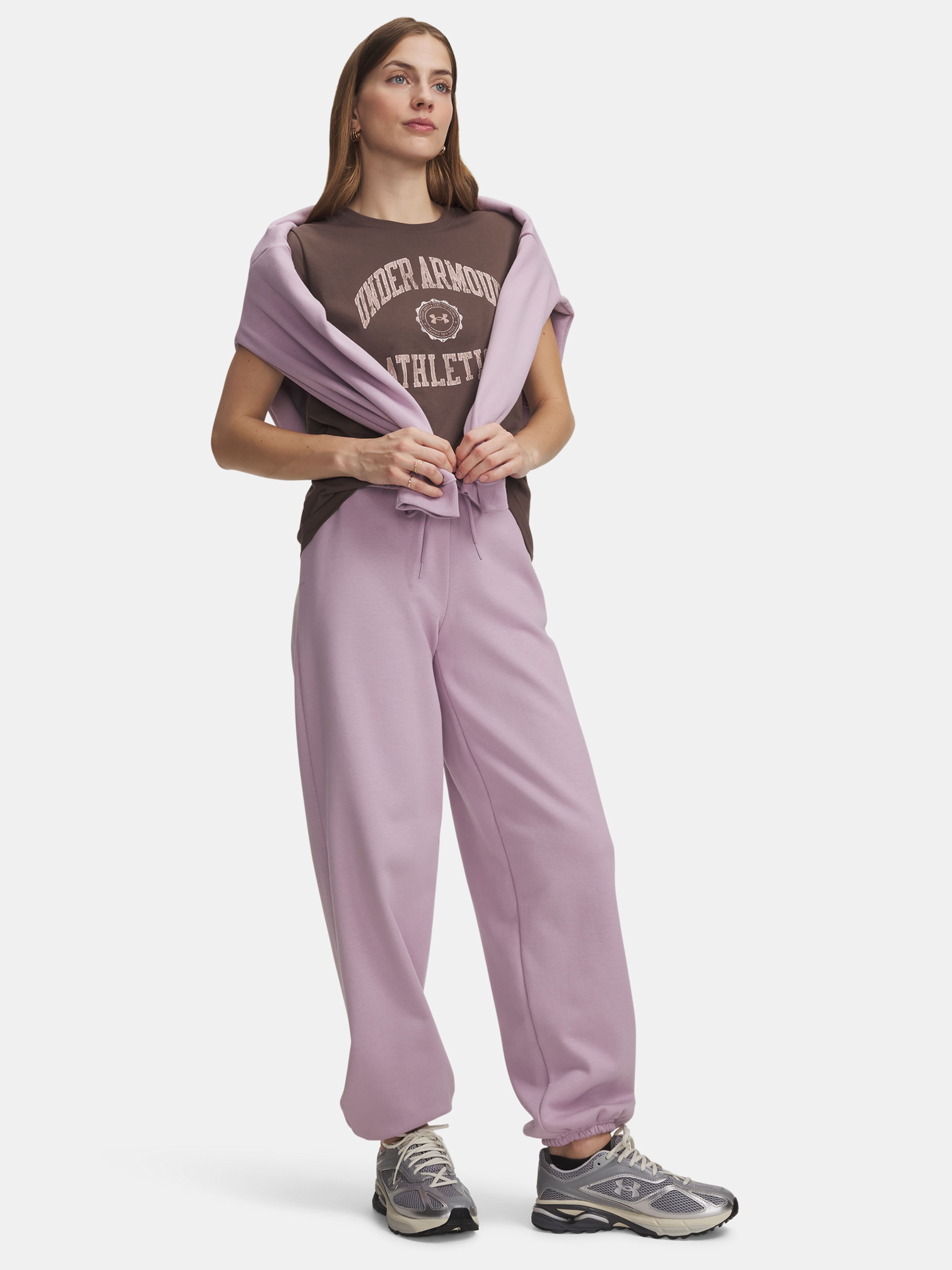 Ženske športne hlače Under Armour Icon Flc Gym Pant - 003