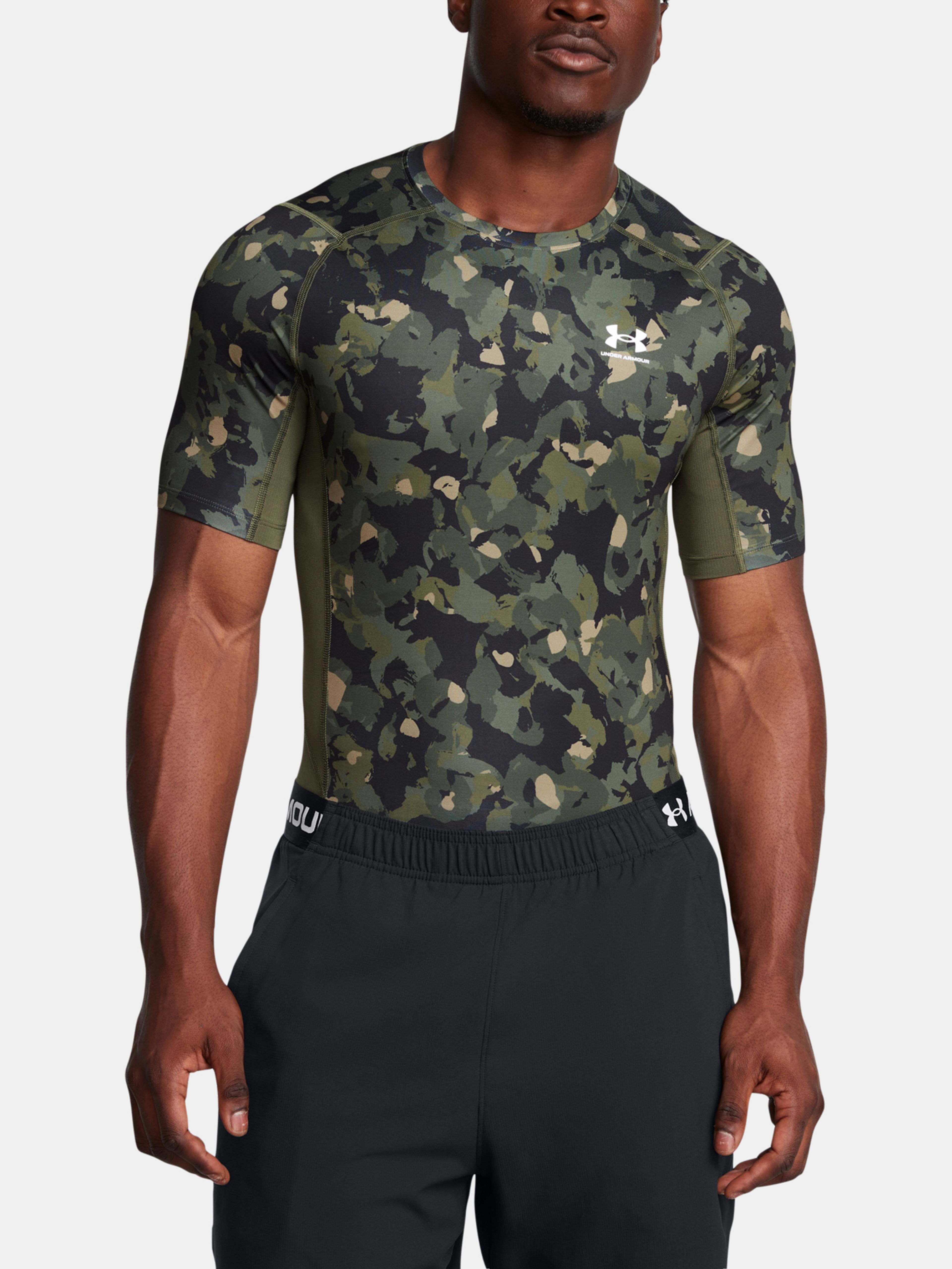 Férfi póló Under Armour UA HG Armour Prtd SS