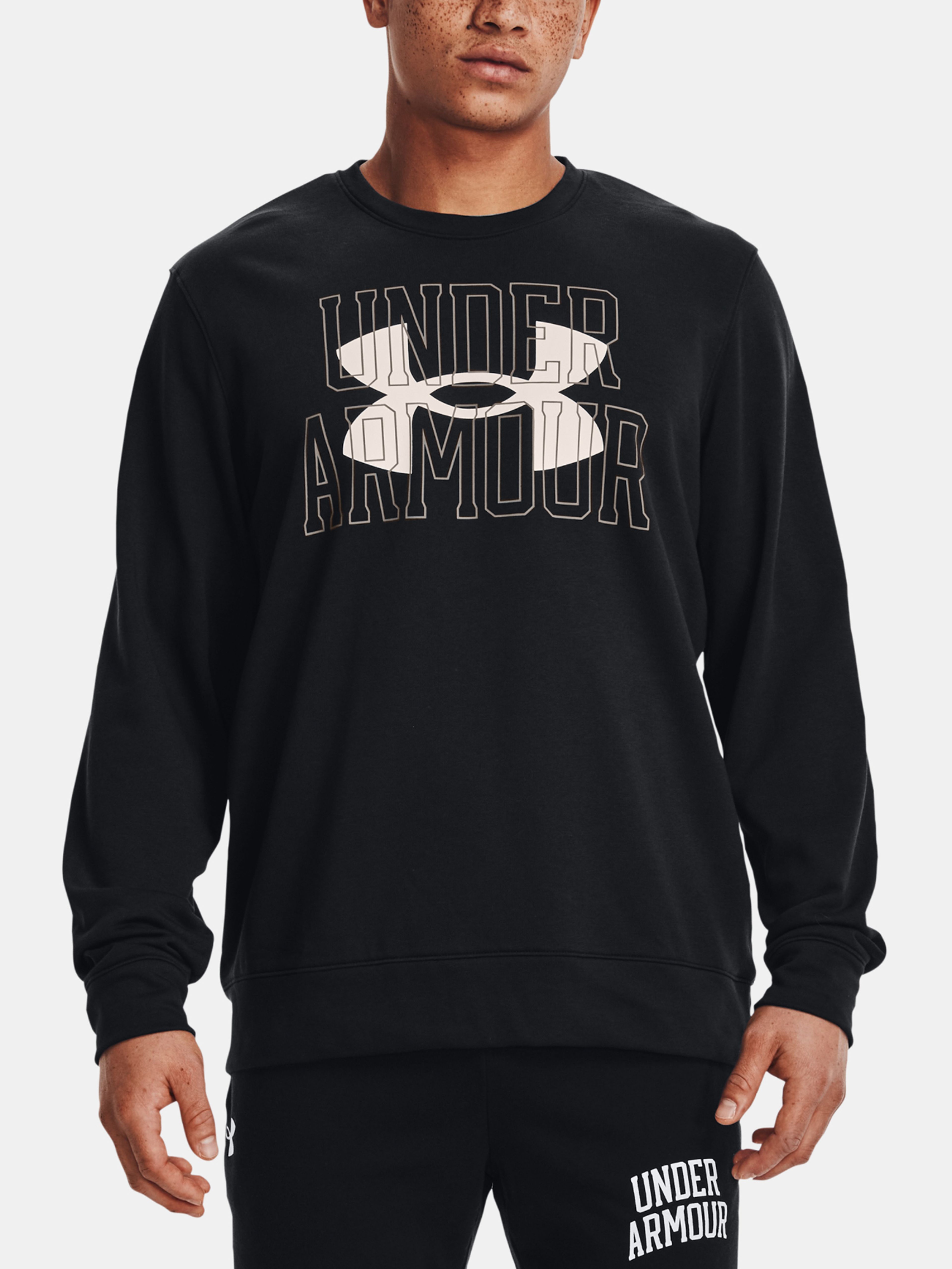 Férfi felső Under Armour UA Rival Terry Logo Crew