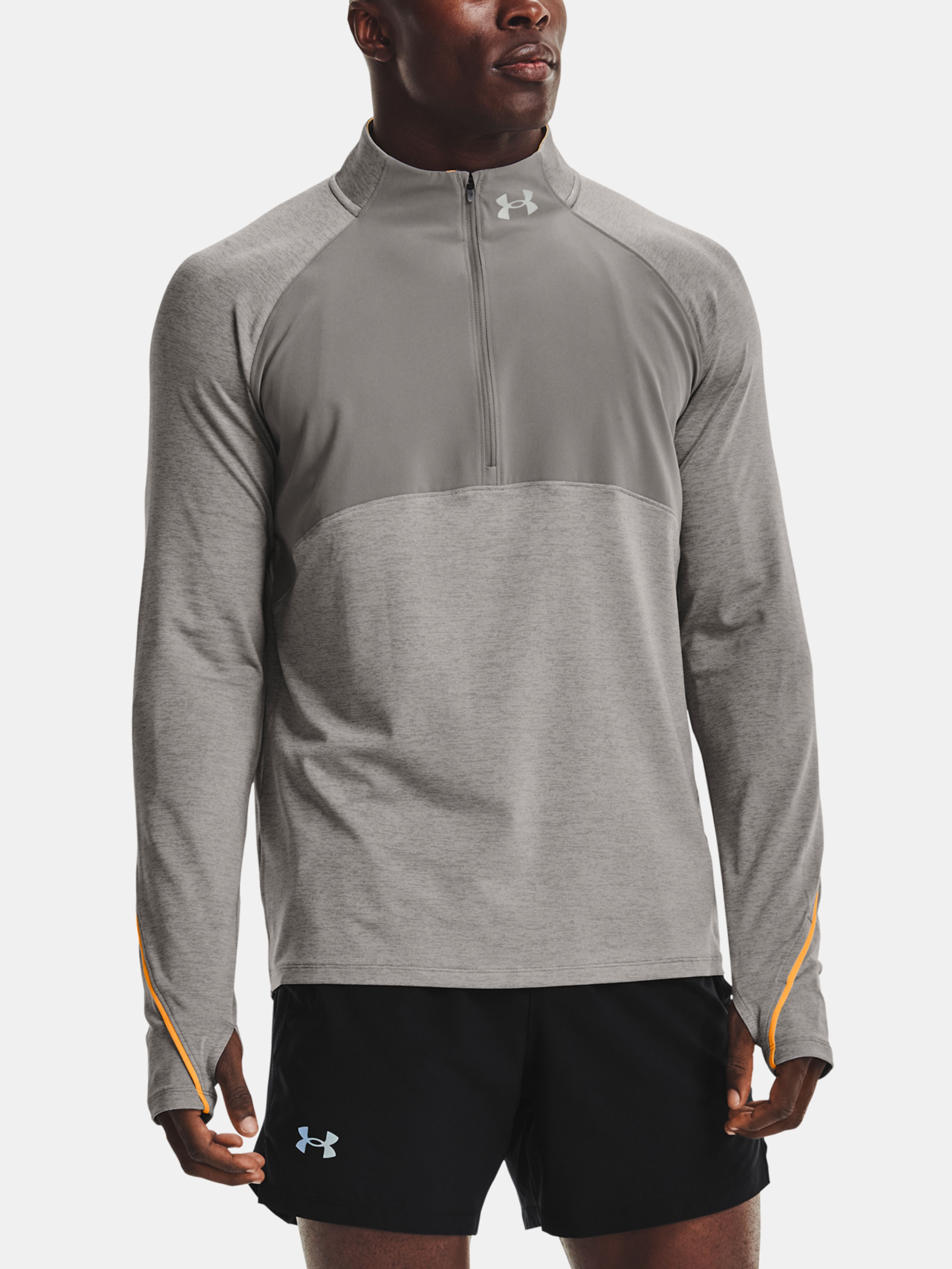 Férfi póló Under Armour UA Qualifier Run 2.0 1/2 Zip