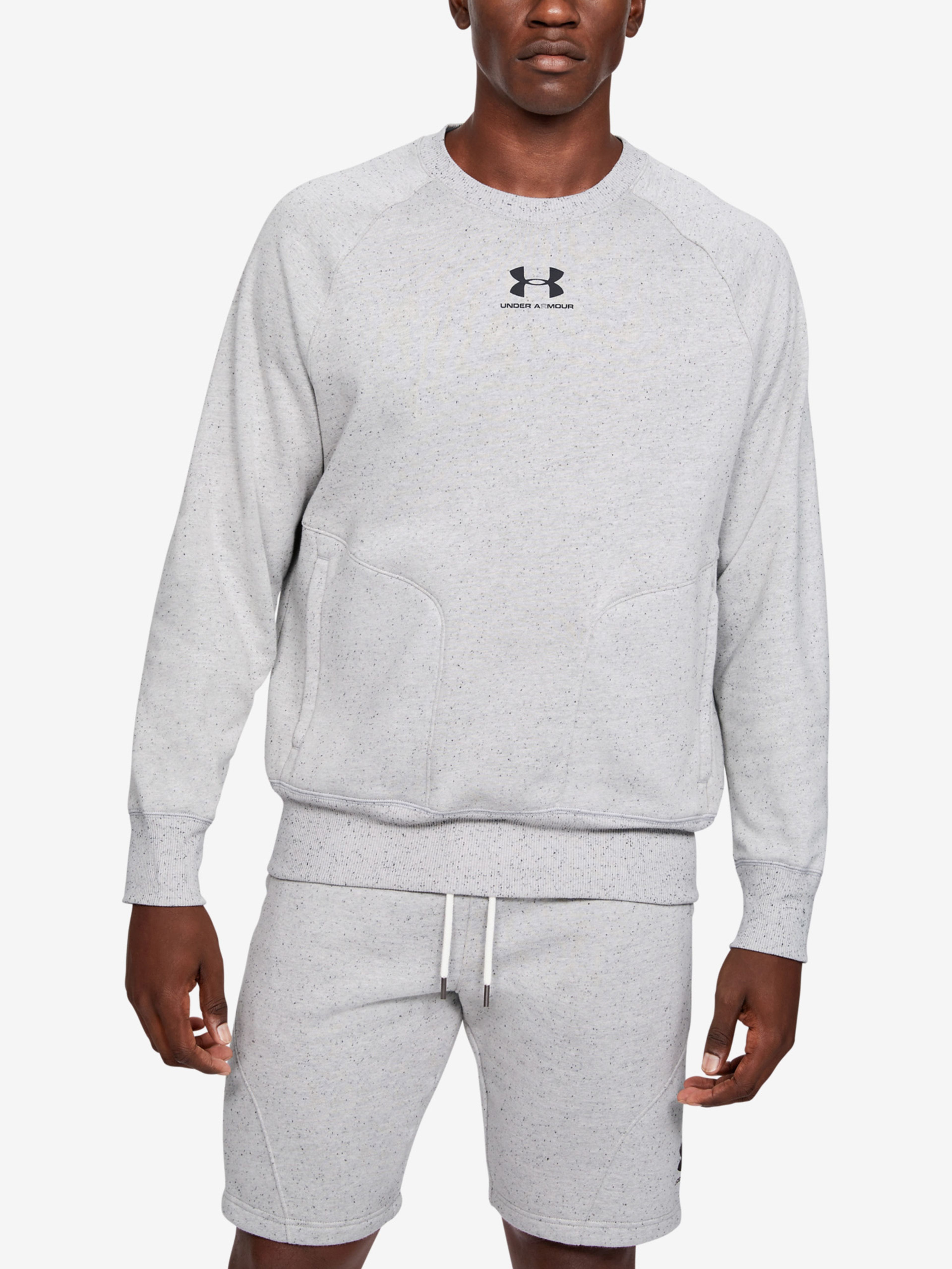 Meeste dressipluus Under Armour Speckled Fleece Crew