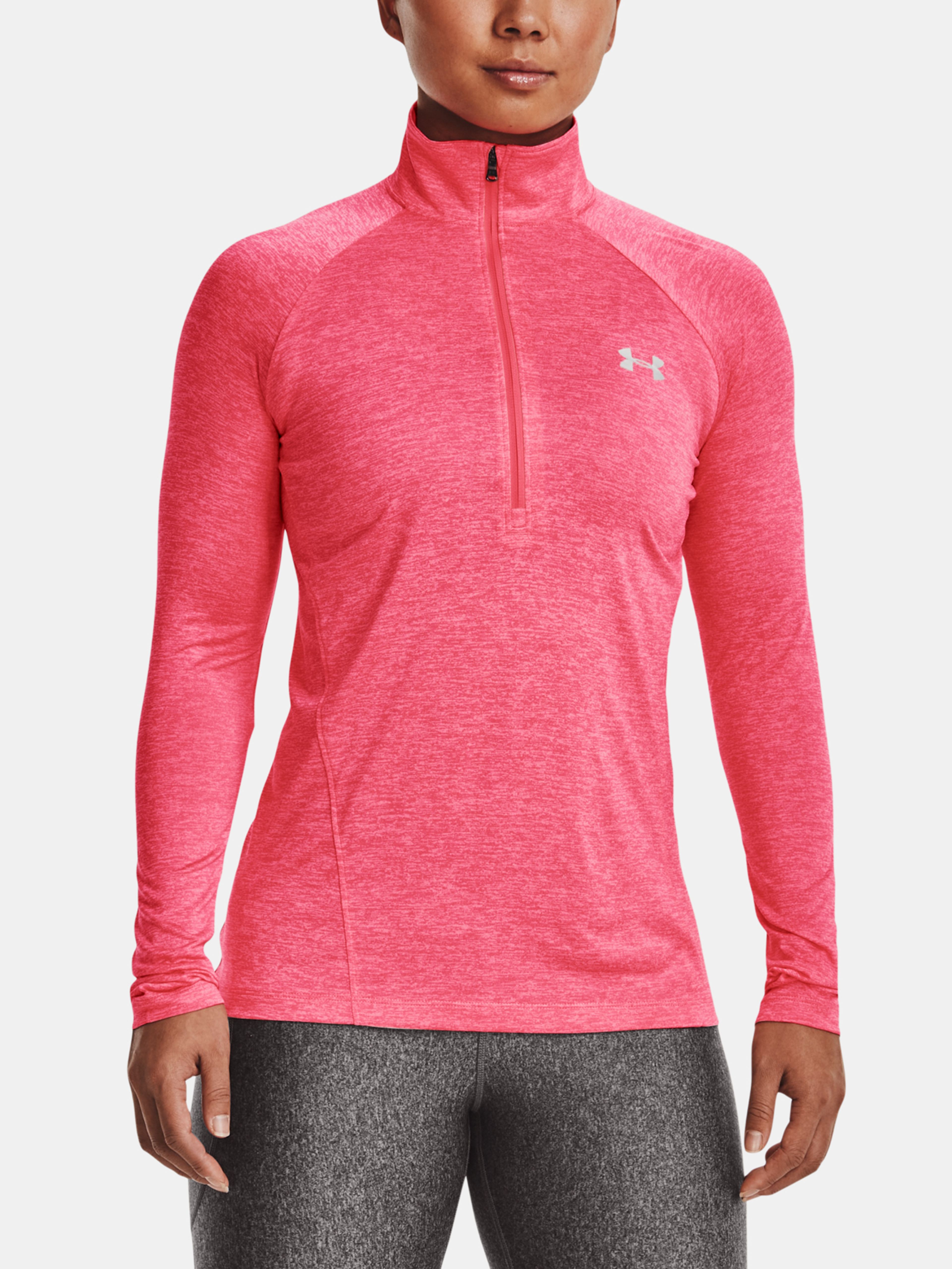 Dámské tričko Under Armour Tech 1/2 Zip - Twist