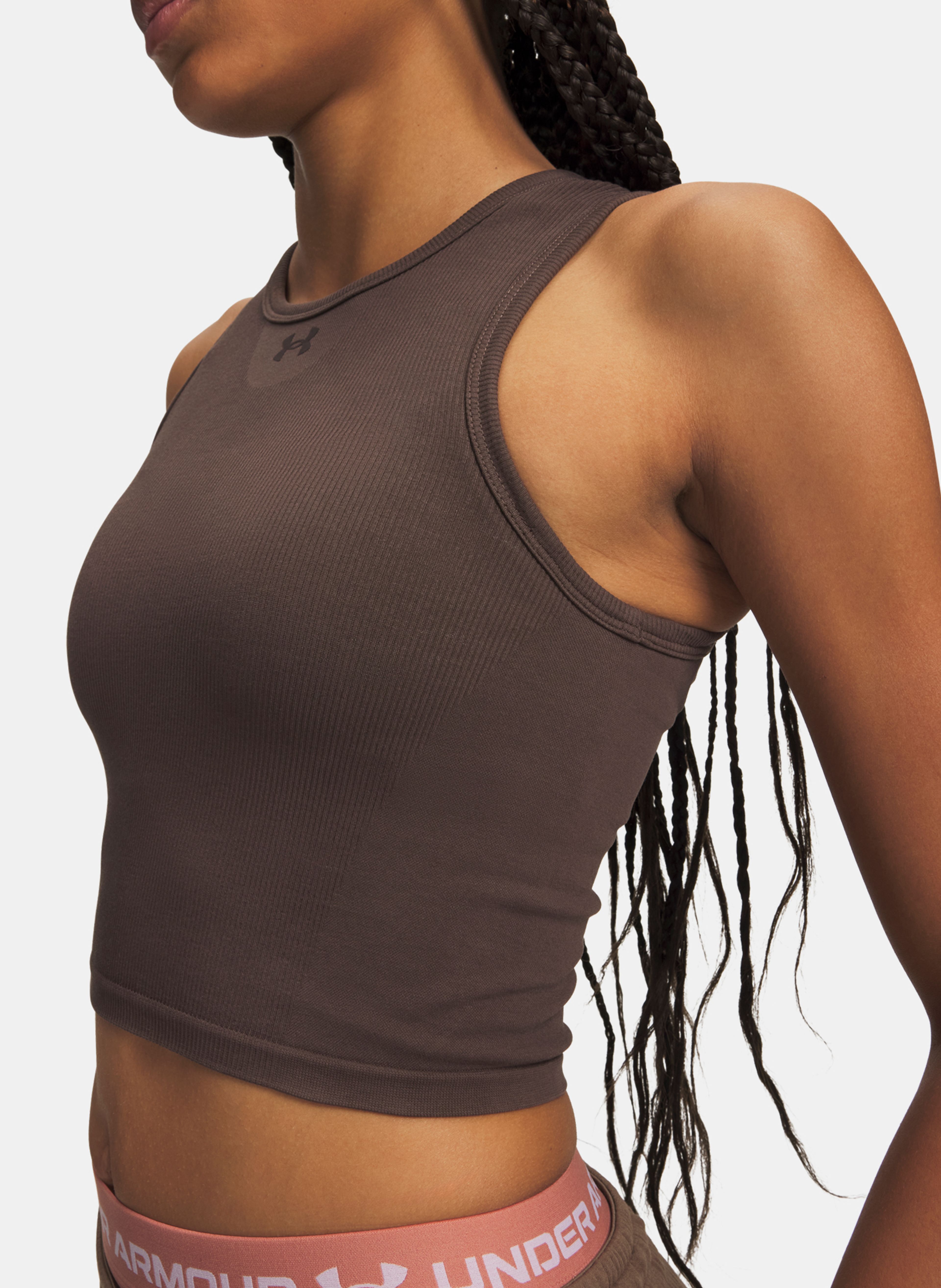 Ženska majica brez rokavov Under Armour Seamless Cotton Hand Tank - 003