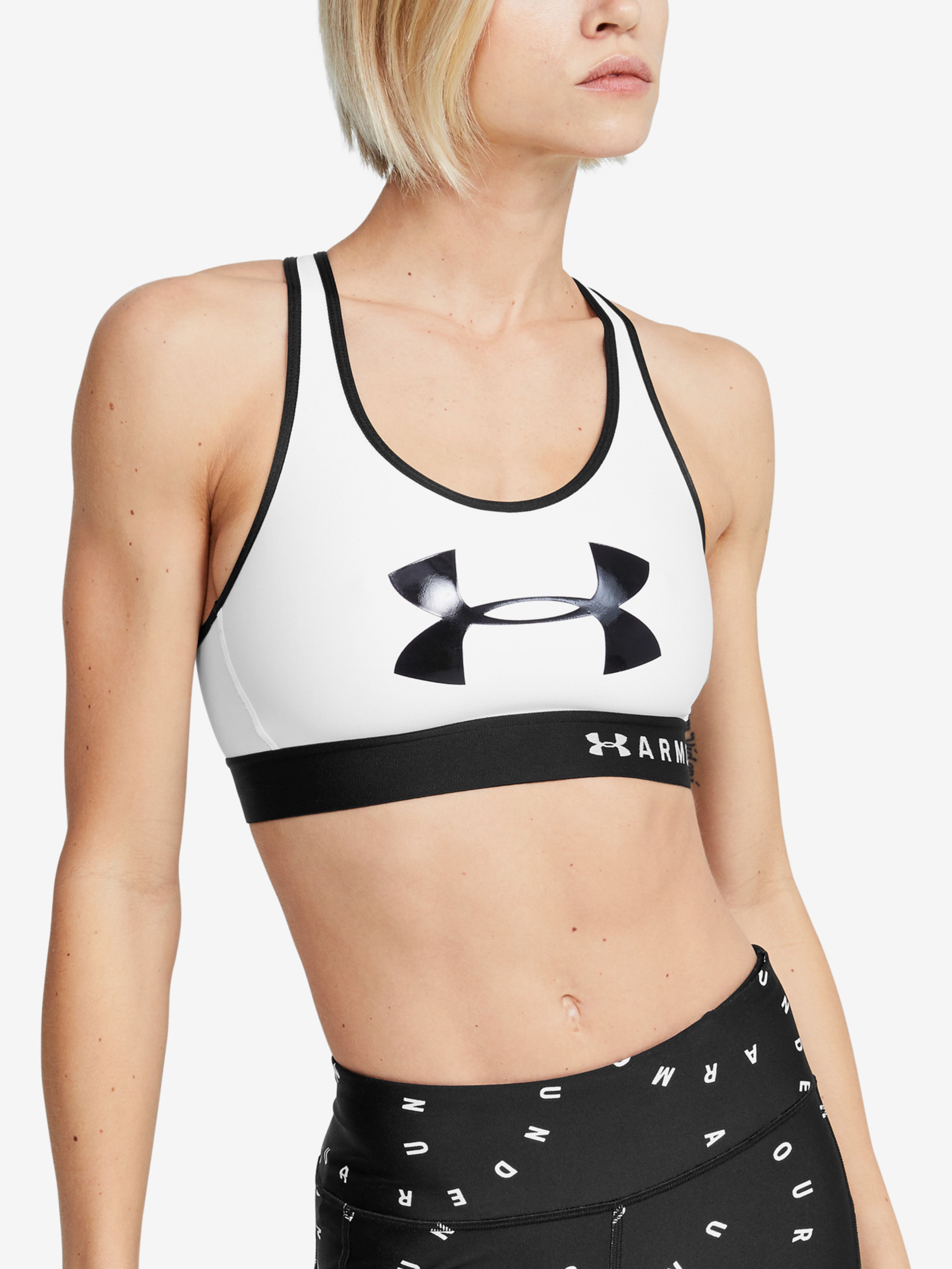 Dámska podprsenka Under Armour Armour Mid Keyhole Graphic