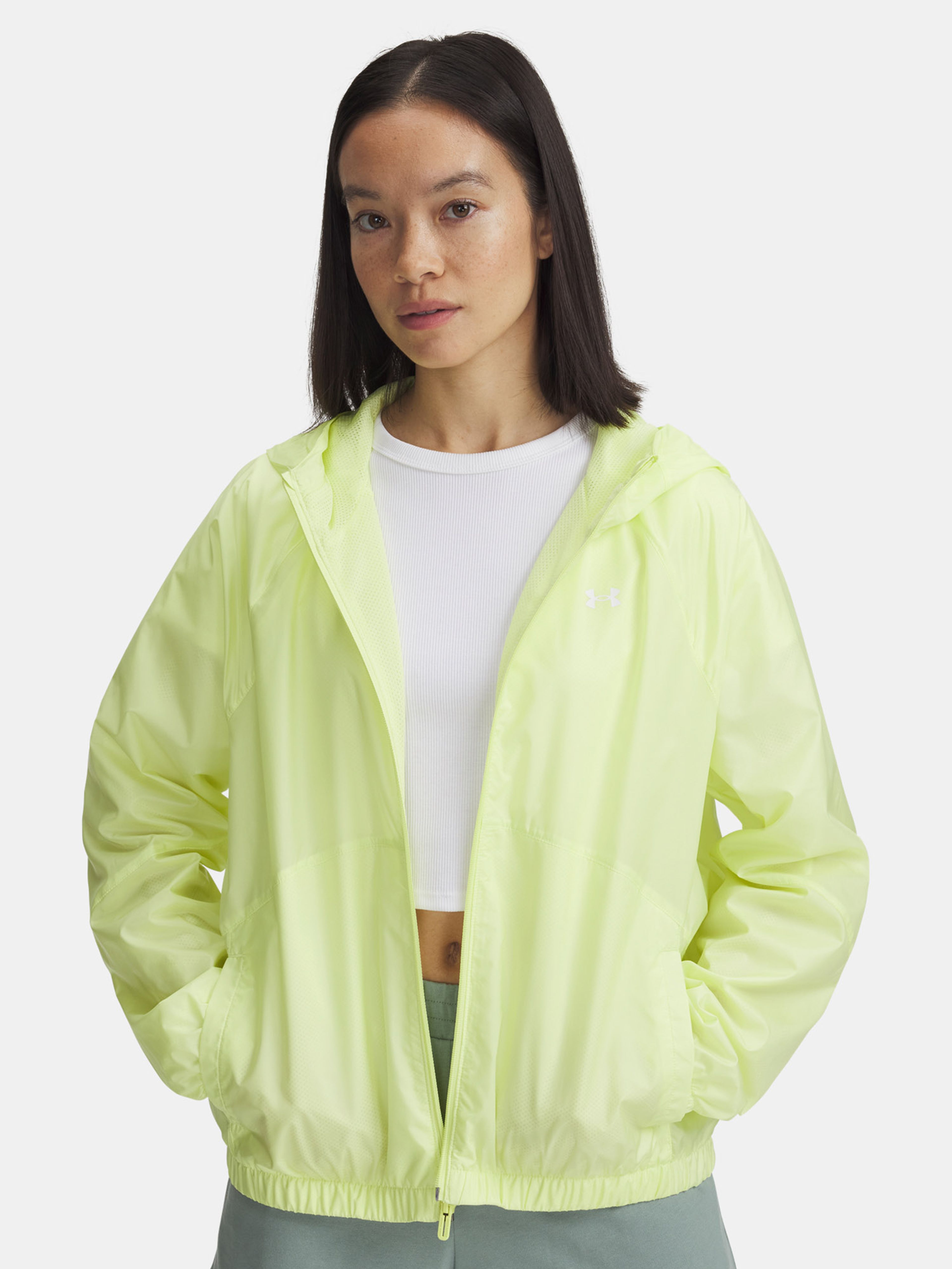 Női dzseki Under Armour UA Rival Sport Windbreak Jkt