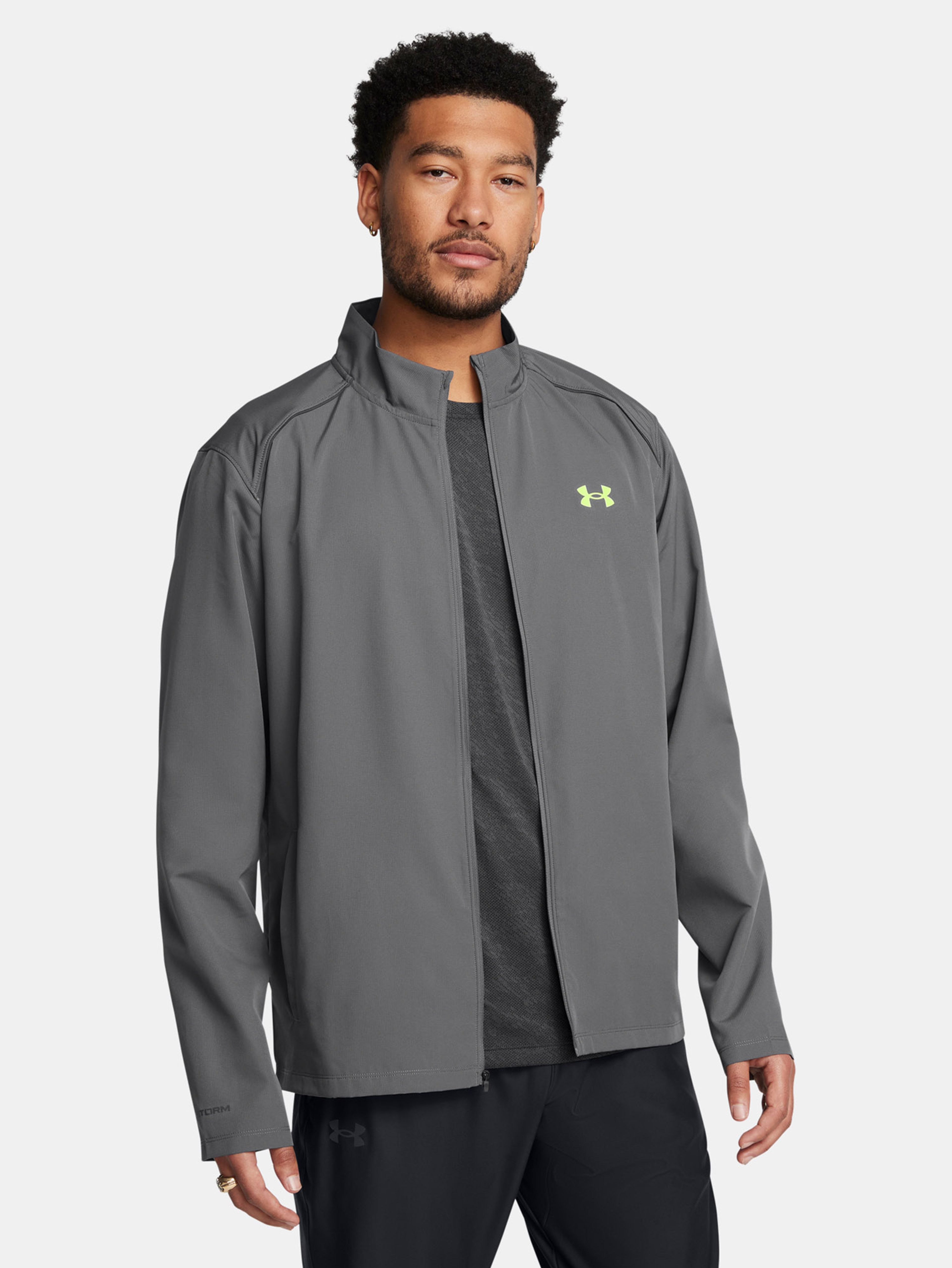 Férfi dzseki Under Armour UA Launch Jacket-GRY