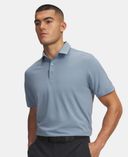 Férfi póló Under Armour UA ArmourDry Polo-Kék - 003