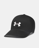 Unisex šilt kapa Under Armour STEALTHFORM BLTZ ADJ-Črna - 003