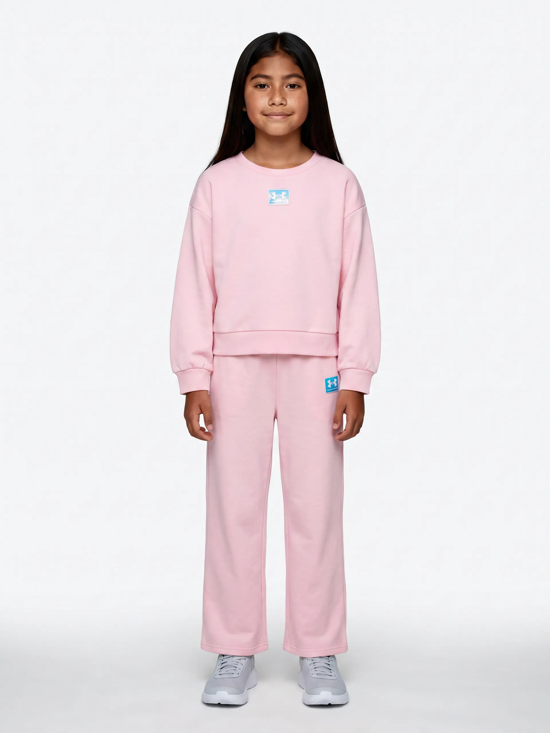 Mergaičių rinkinys Under Armour UA RIVAL CREW FLARE SET - 001