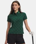Naiste t-särk Under Armour UA ArmourDry Printed Polo-Roheline - 001